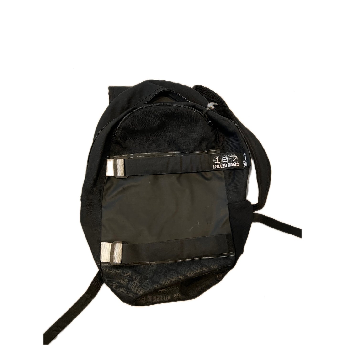187 Killer Pads Standard Issue Backpack w Board Straps Black