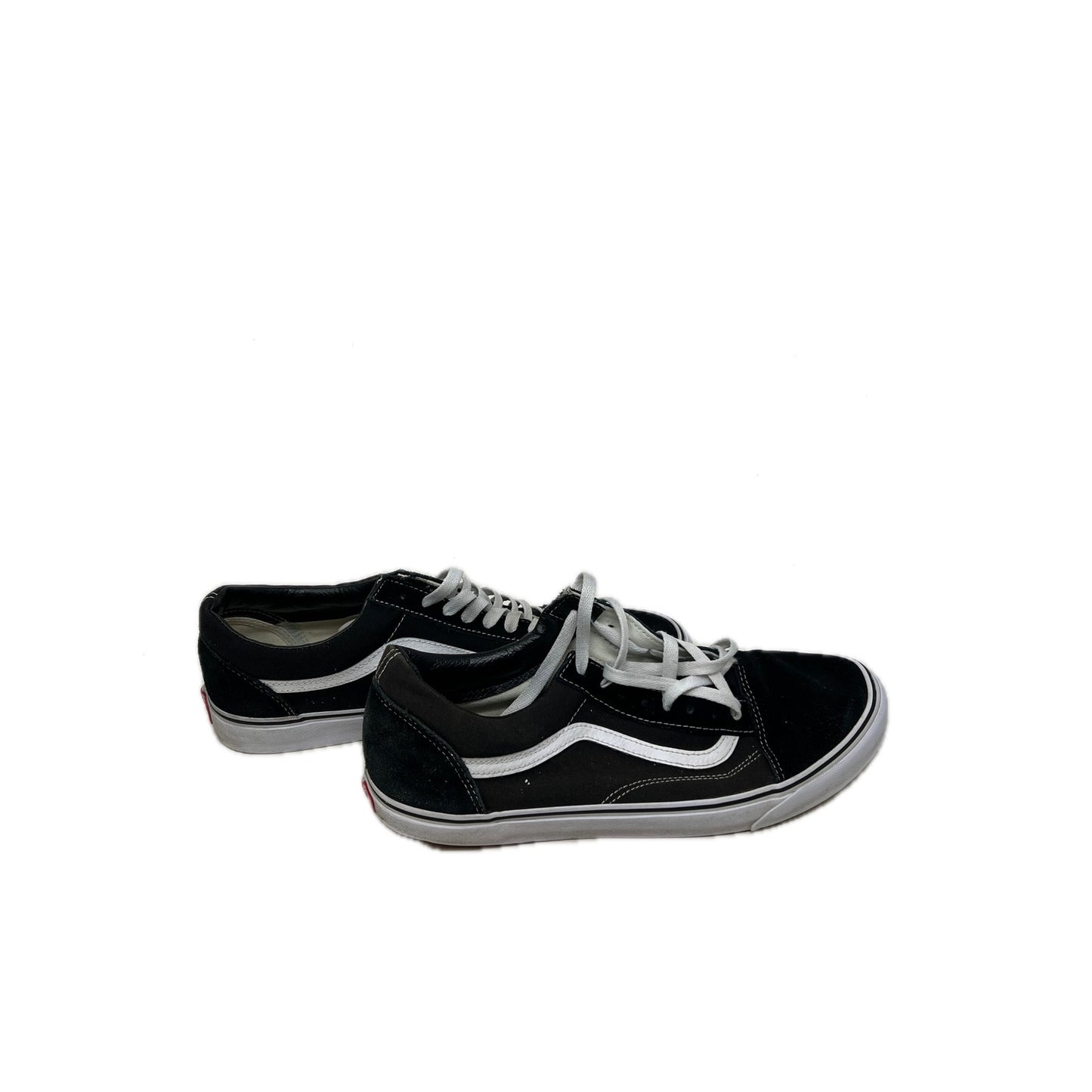 Vans Black Suede Skate Shoes Mens 13