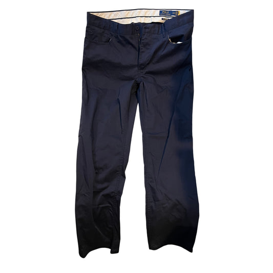 Pantalones de vestir azules Performance de Polo Ralph Lauren para hombre, 34x32