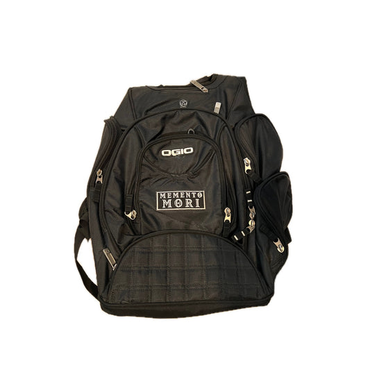 Sac à dos pour ordinateur portable OGIO Metro Street, noir, Memento Mori