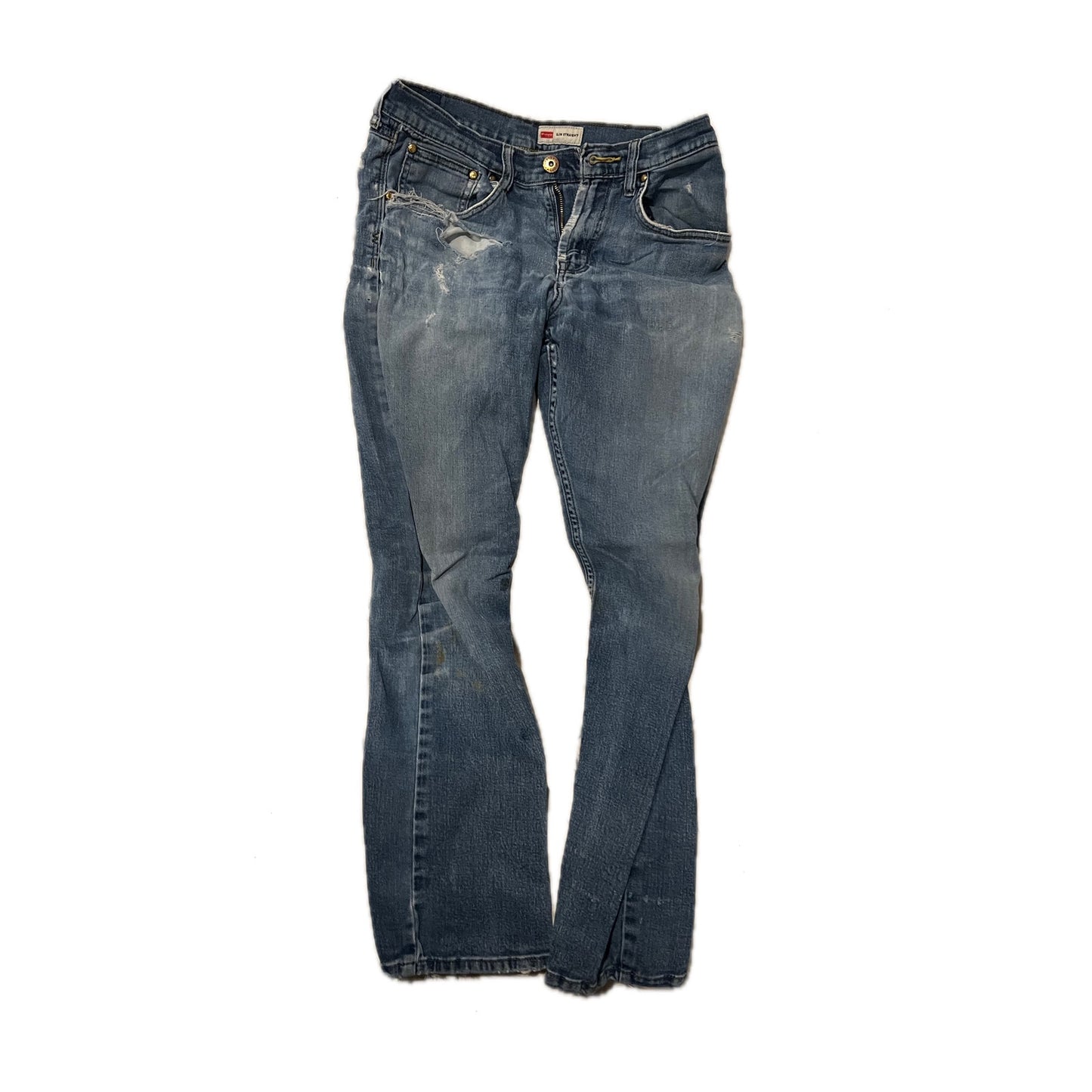 Pantalones vaqueros Wrangler Slim de corte recto para hombre 30x30