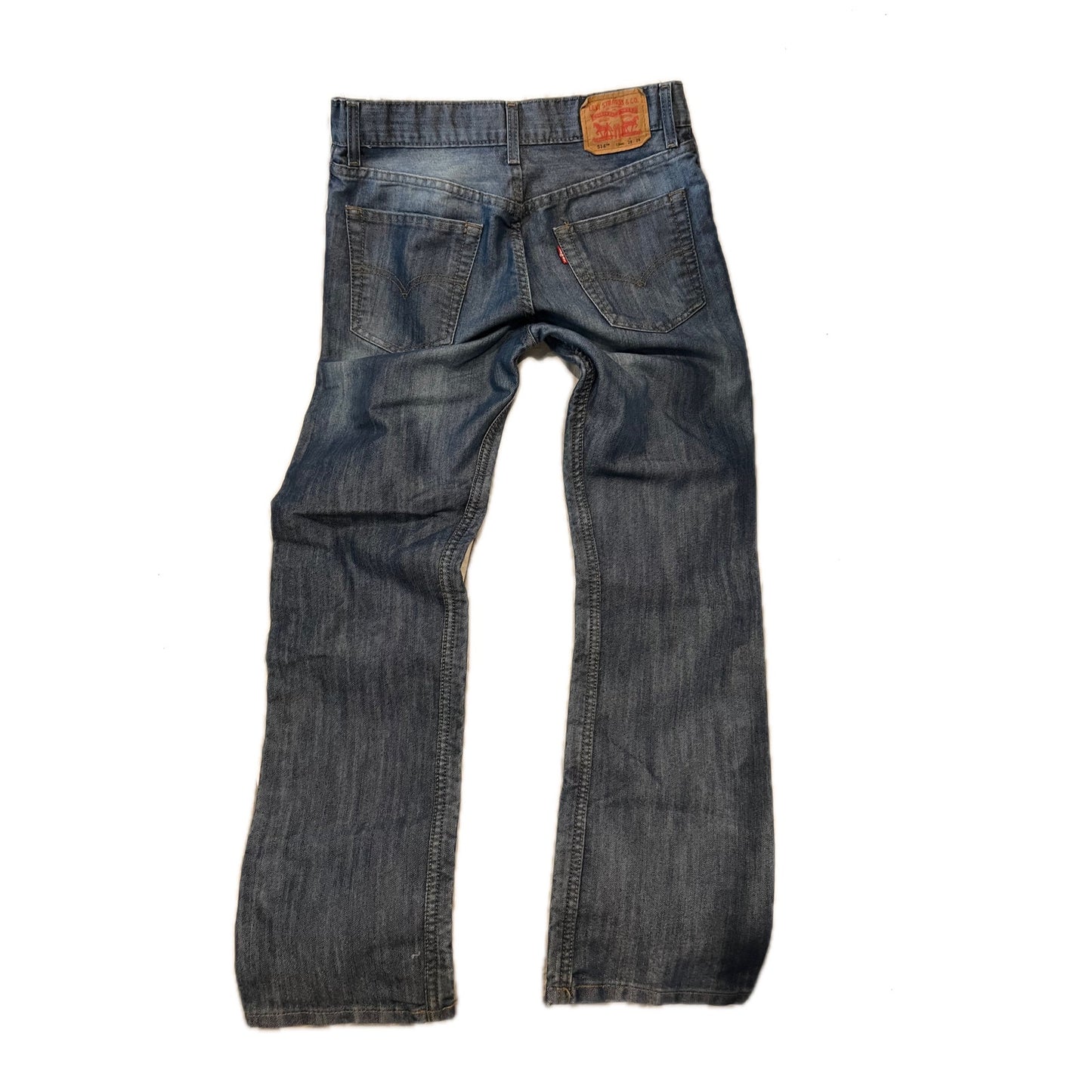 Levi's 514 Blue Jeans Straight Fit Womans 16Reg 28x28