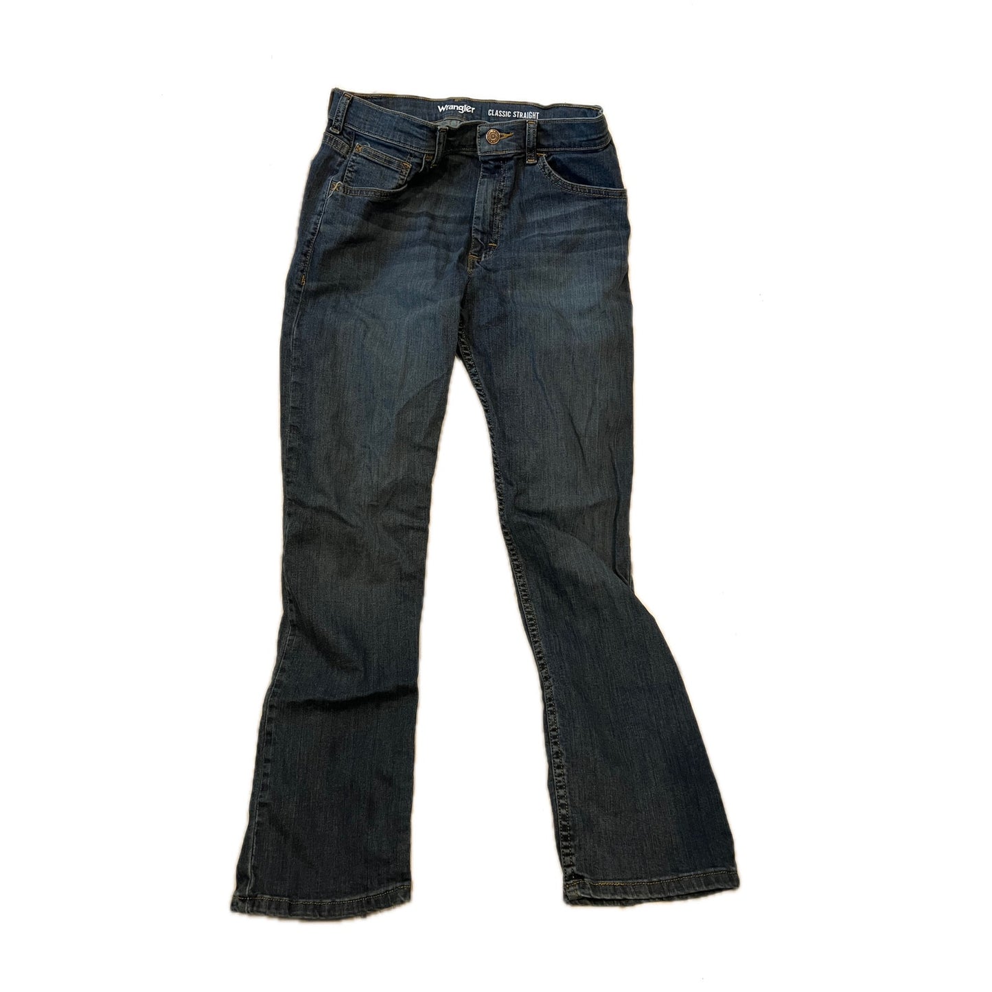 Vaqueros Wrangler Classic de corte recto para mujer, talla 16 Regular