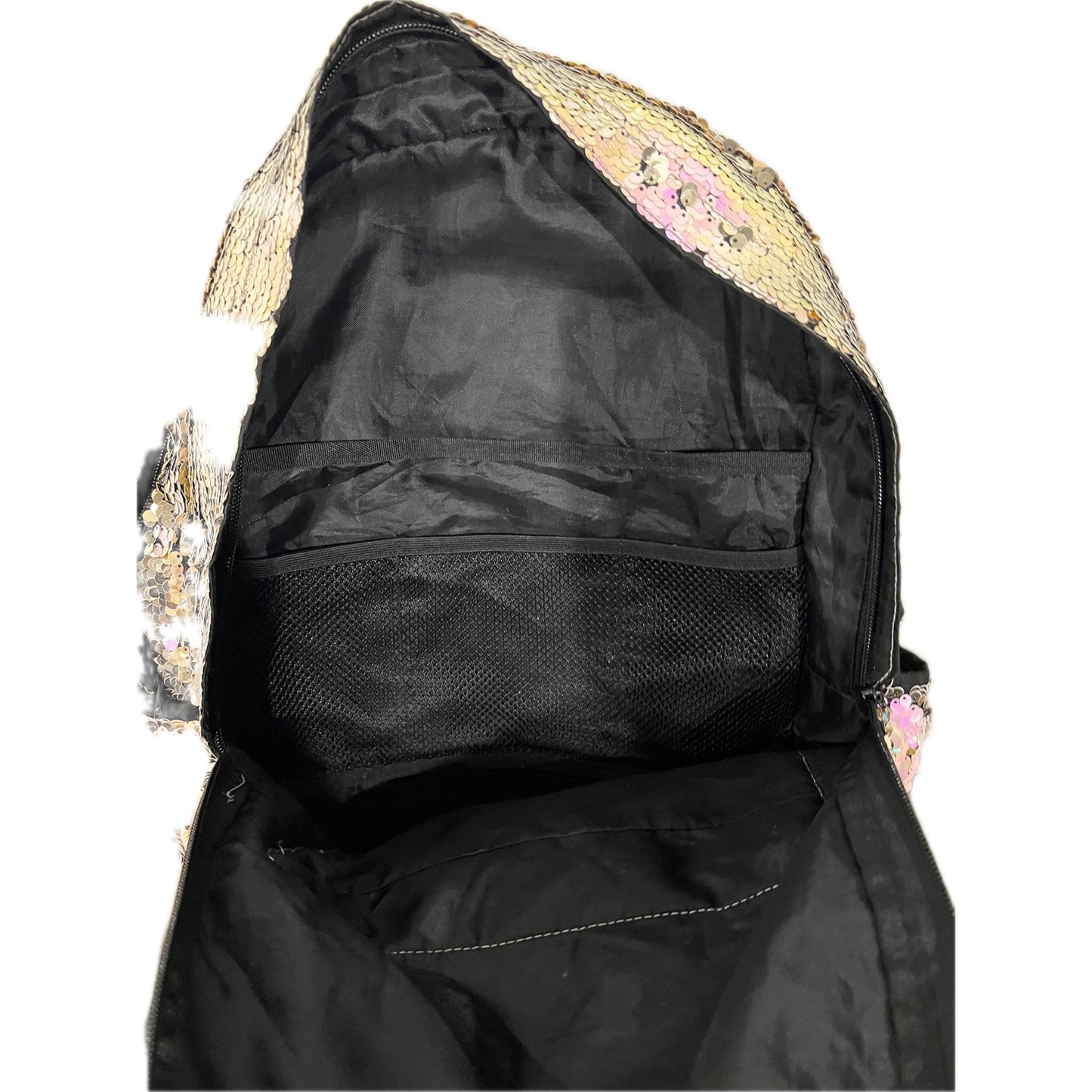 Pink Victoria Secret Pink Sparkle Multi Compartment Backpack