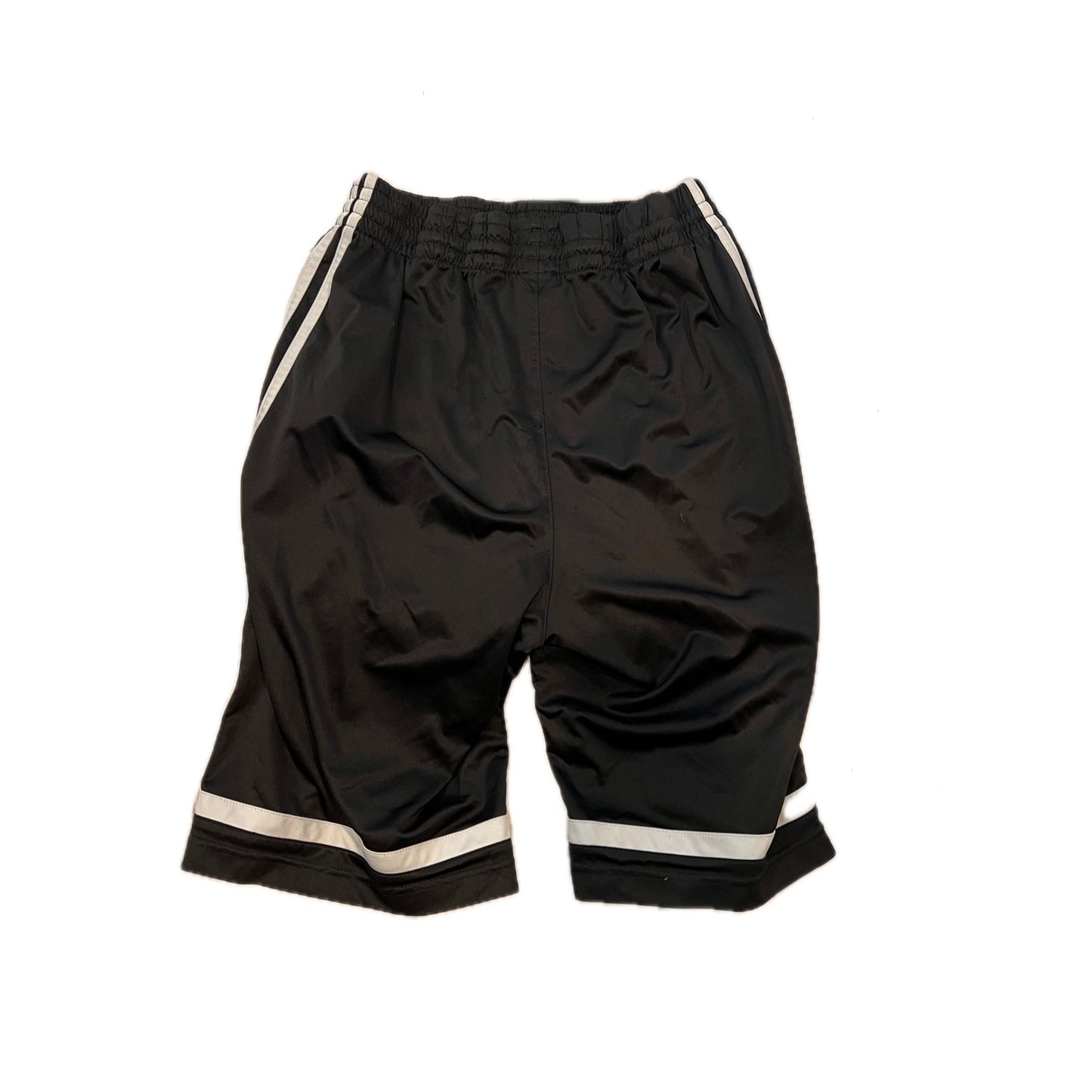 Adidas Black and White 8" Inseam Training Shorts Mens Med
