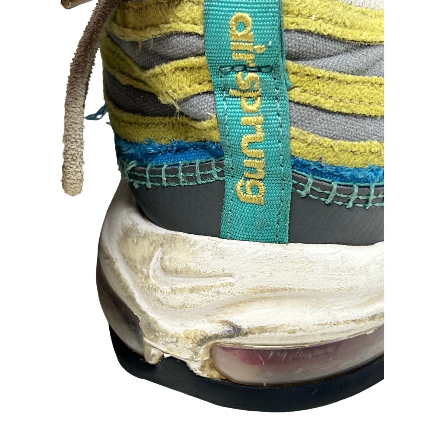 Nike Air Max 97 Air Sprung Iron Grey Shoes Mens 11