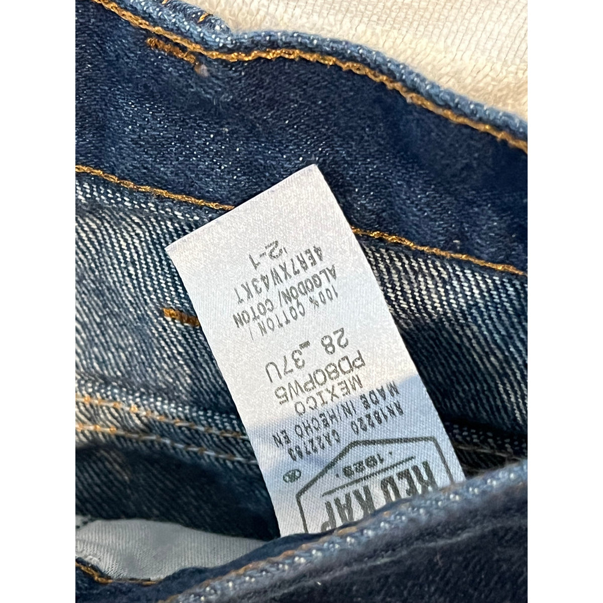Red Kap Blue Carpenter Jeans Men's 28x28