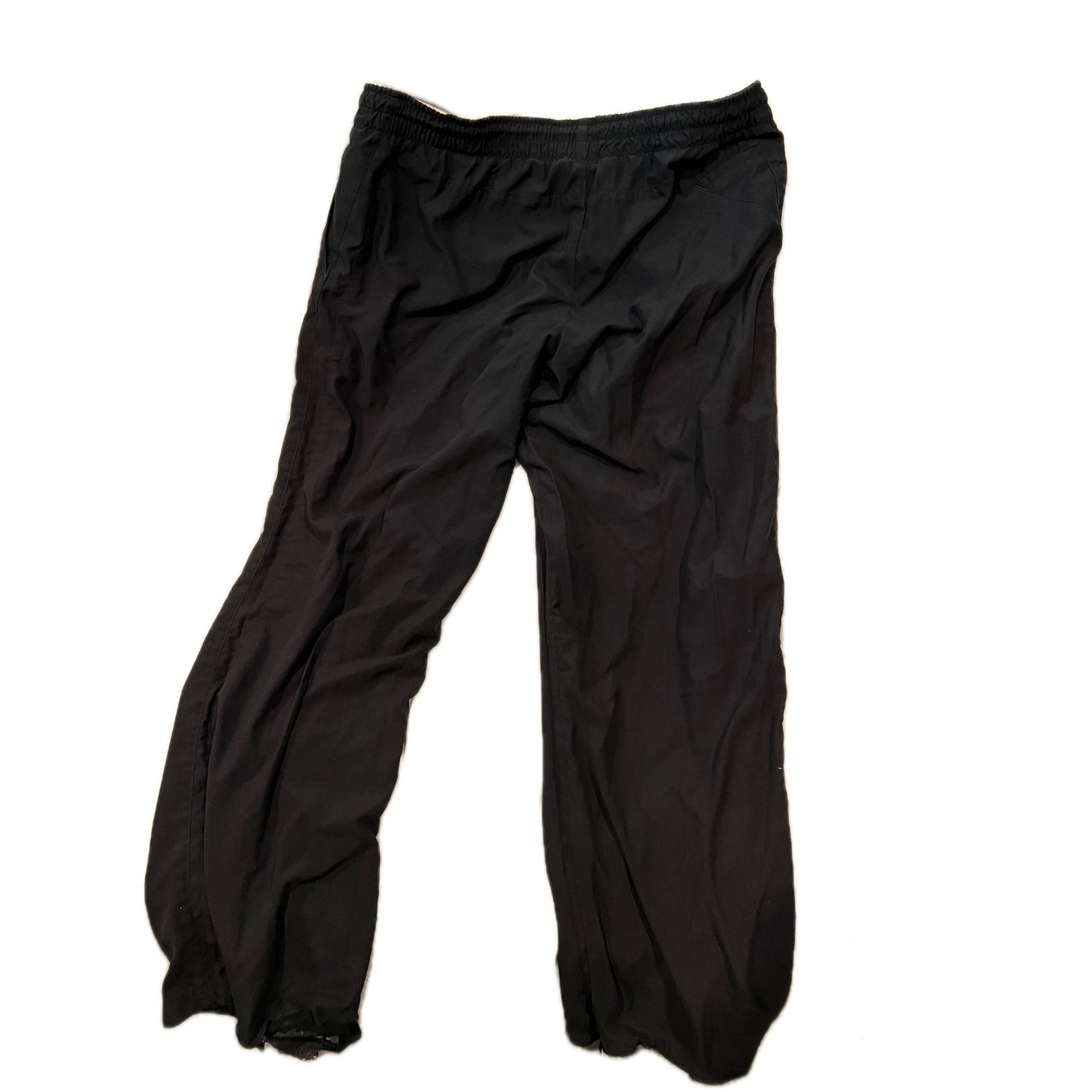 Nike Black Lined Warm Up/Track Pants Womans Size XL 16-18