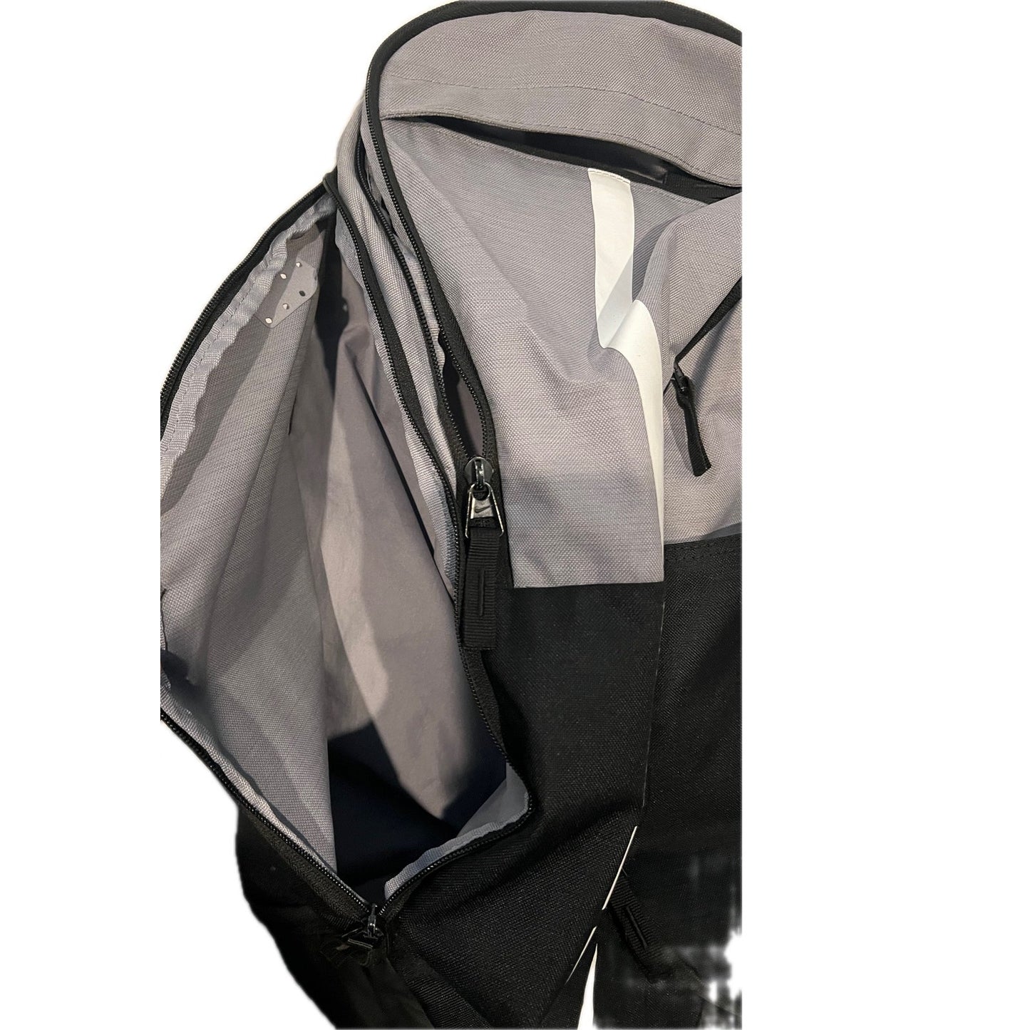 Nike Hoops Elite Printed Backpack 32L w Coldpack Black Gray