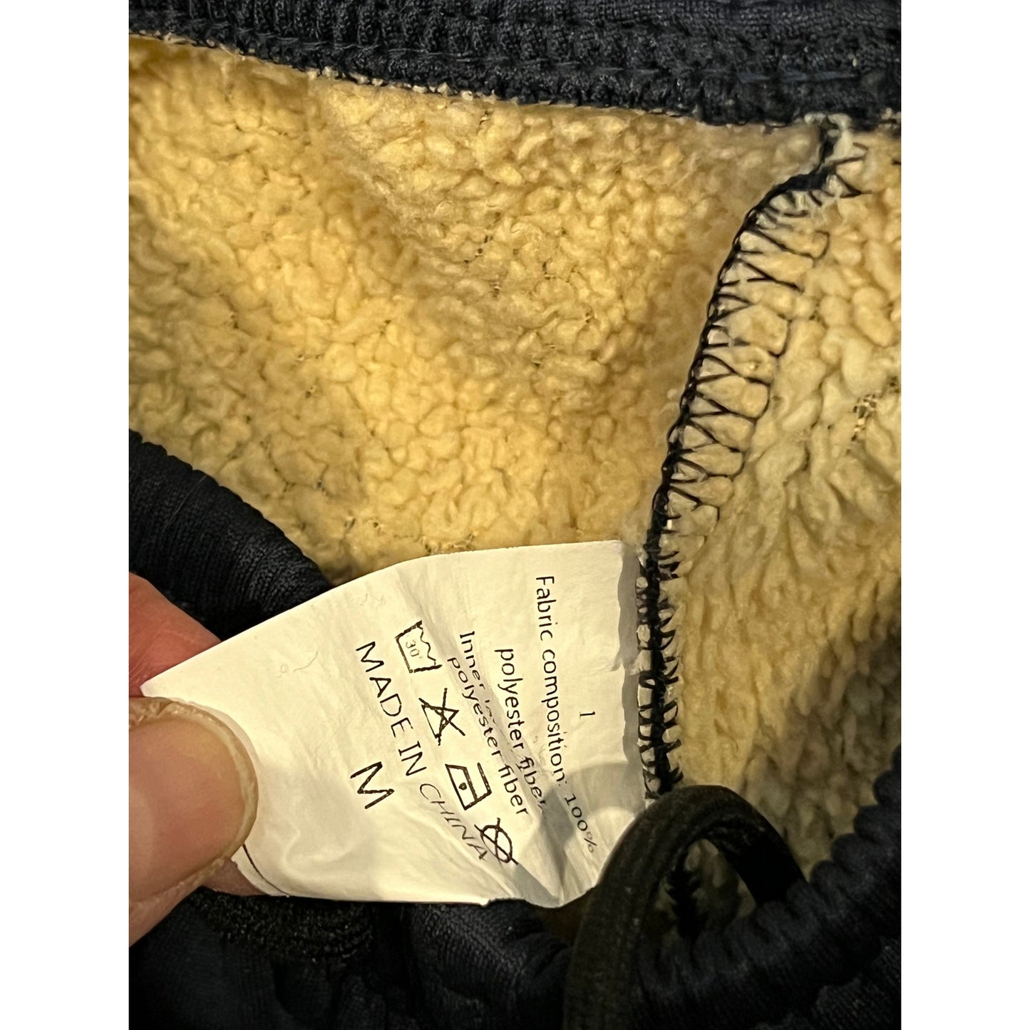 New Sport Insulated Warm Up Jogger Pants Mens Size Medium