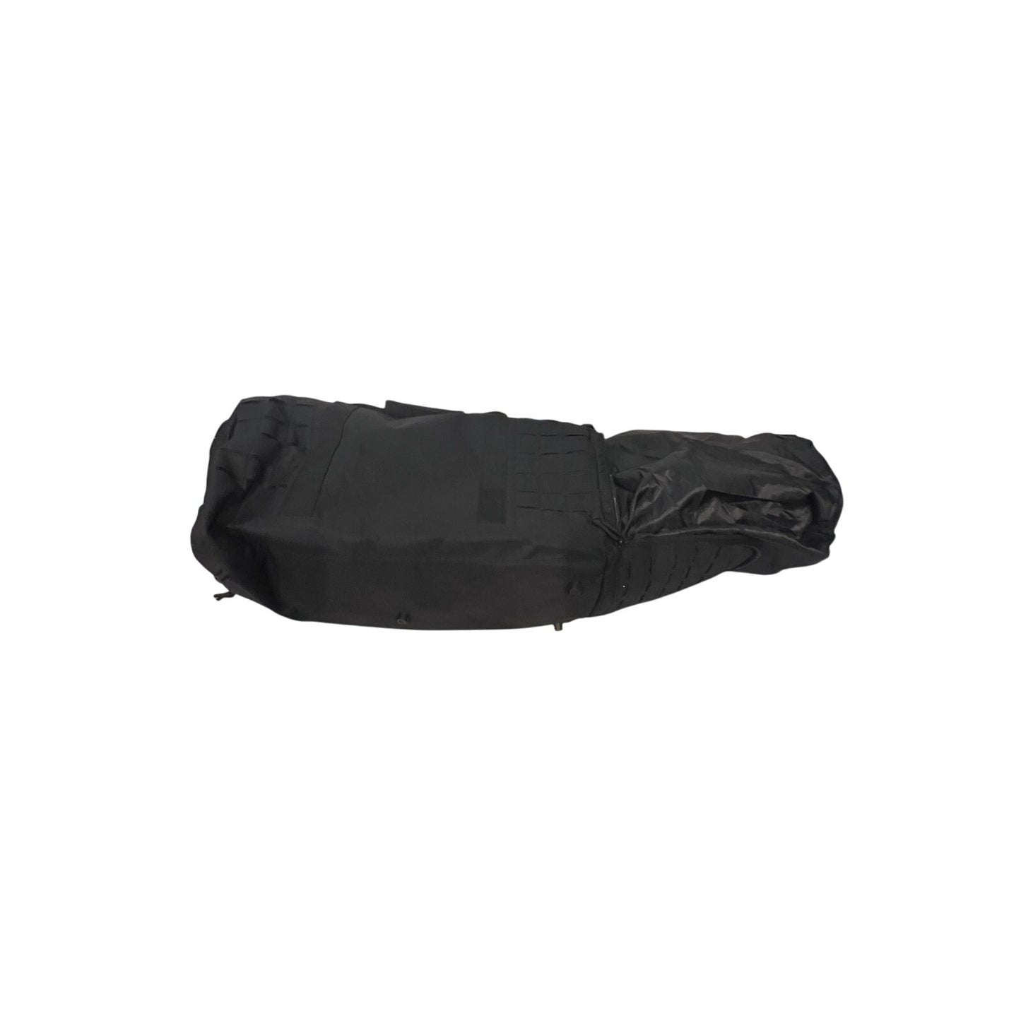 XL Tactical Canvas Black Duffel 22"x12"x10"