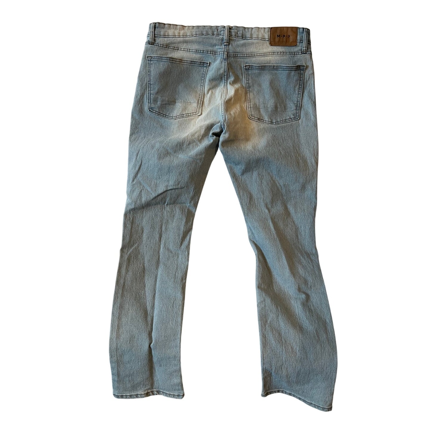 MBX Slim Fit Blue Jeans Mens 36x32