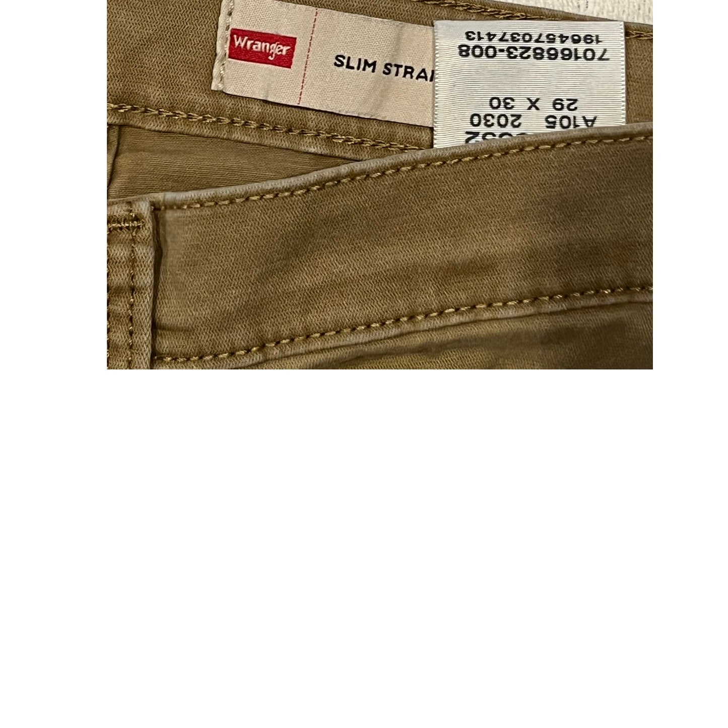 Wrangler Slim Straight Fit Jeans Mens 29x30