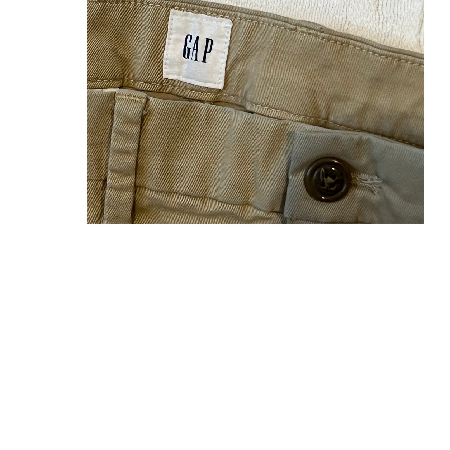 Gap Essential Straight Kahki Chinos Mens 33x30