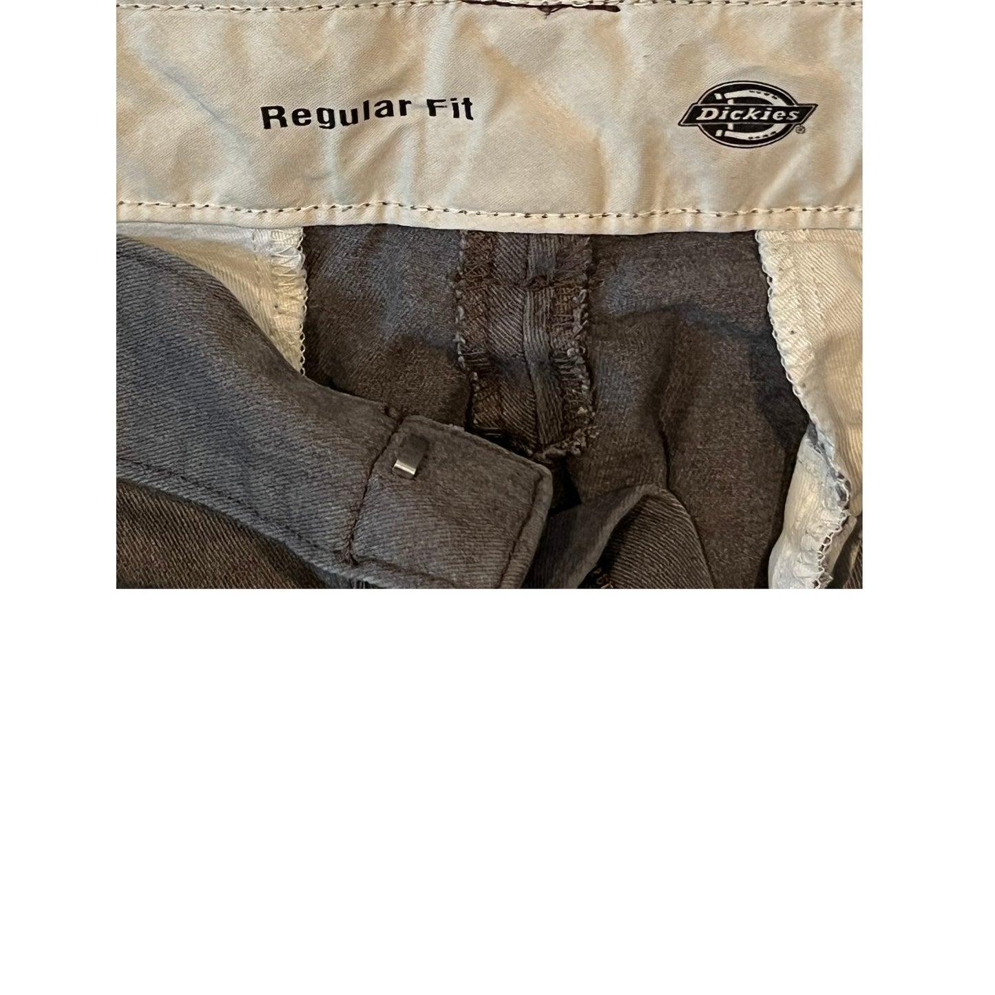 Dickies Regular Fit Gray Chino Work pants Mens 36x30