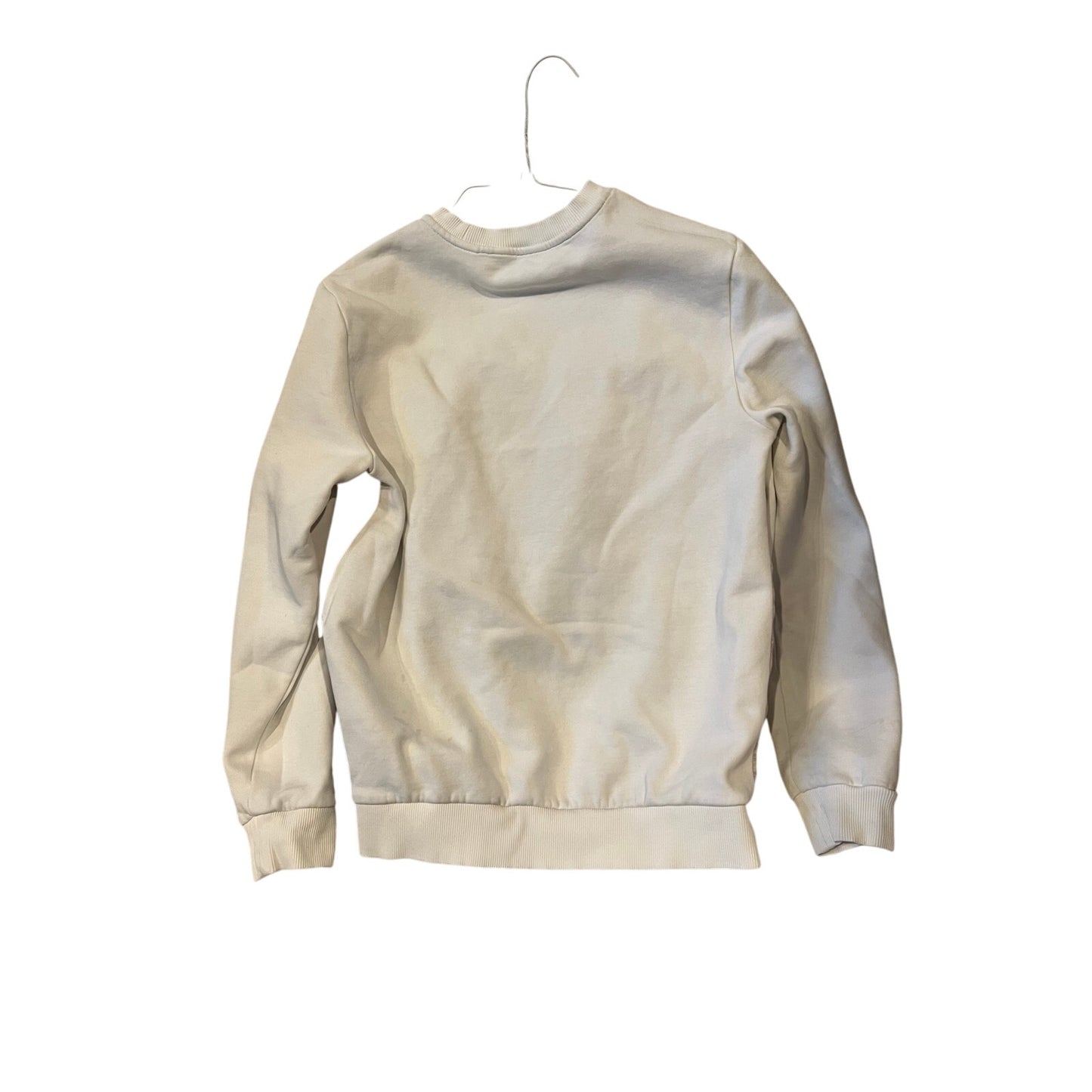 Calvin Klein White Beige Crewneck Sweatshirt Mens S