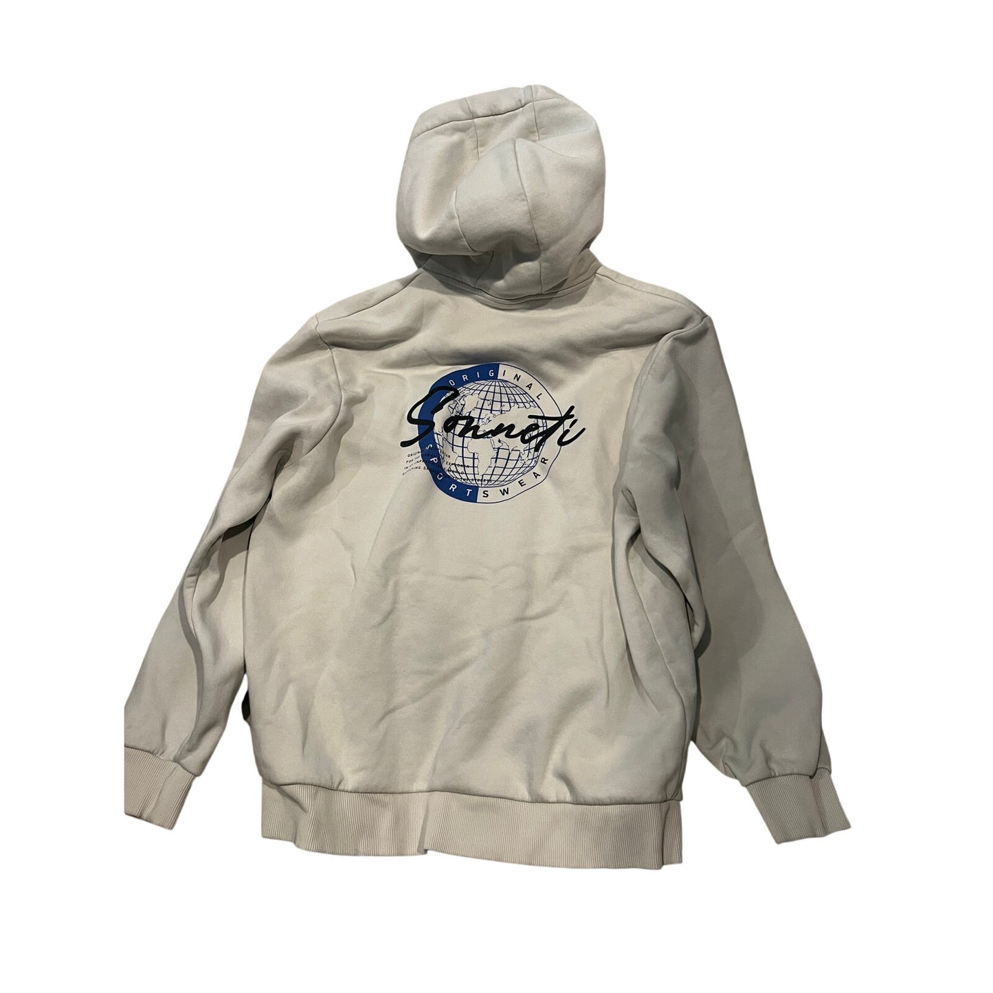 Sonneti Sportswear White Hoodie Mens XL