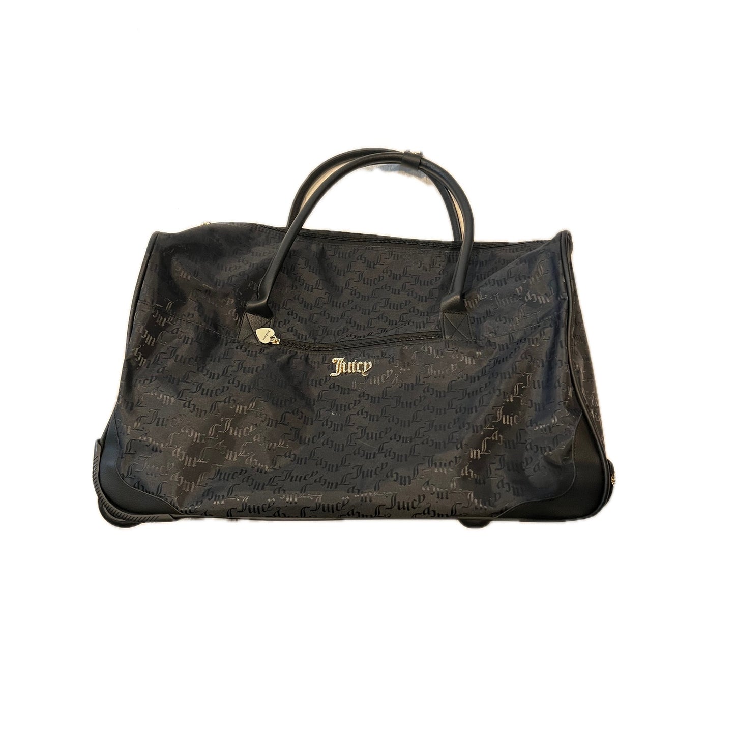 Juicy Couture Soft Shell Spinner Roller 22"x15"x8" Tote