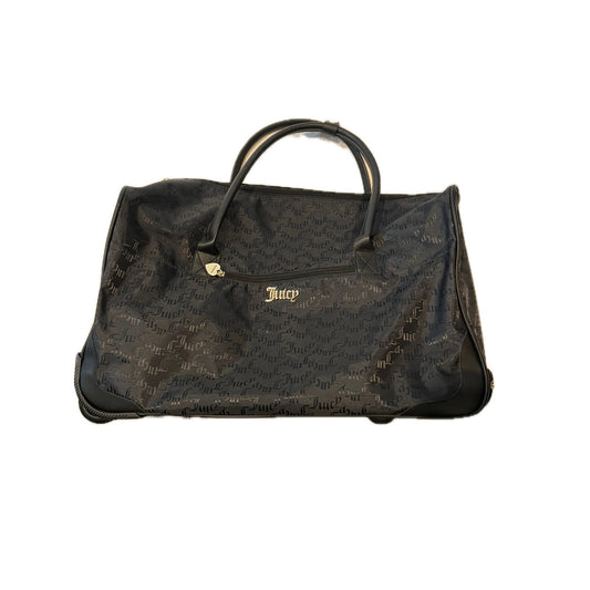 Juicy Couture Soft Shell Spinner Roller 22"x15"x8" Tote