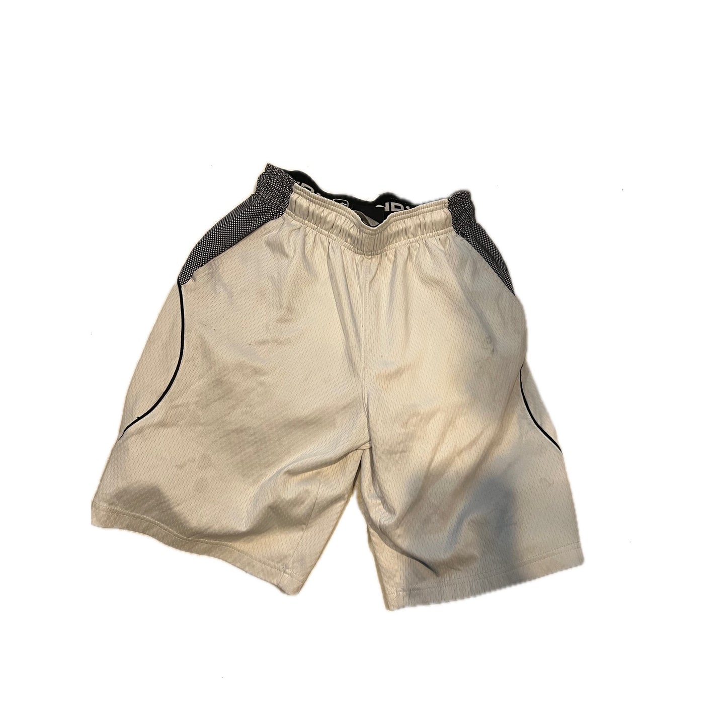 Short de basket AND1 blanc et noir homme taille S