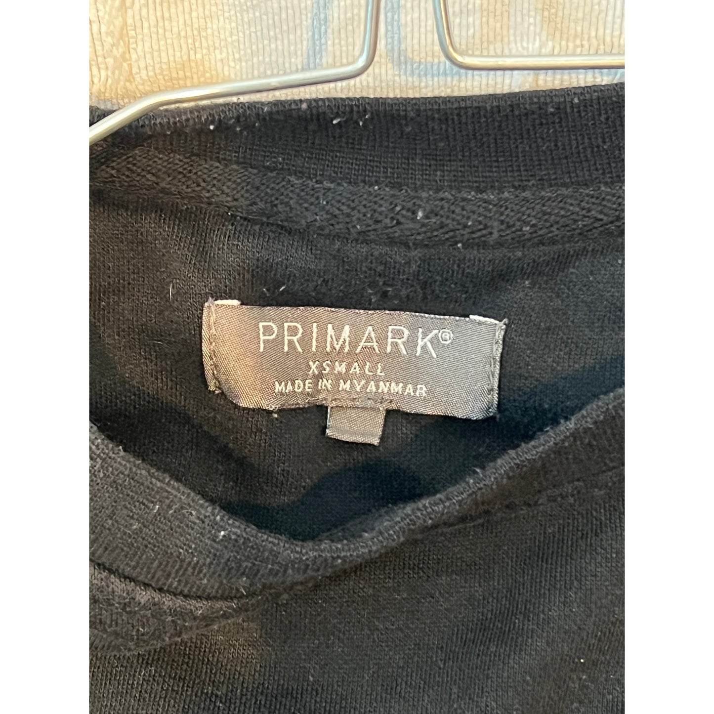 Primark Sweat-shirt ras du cou noir Homme XS