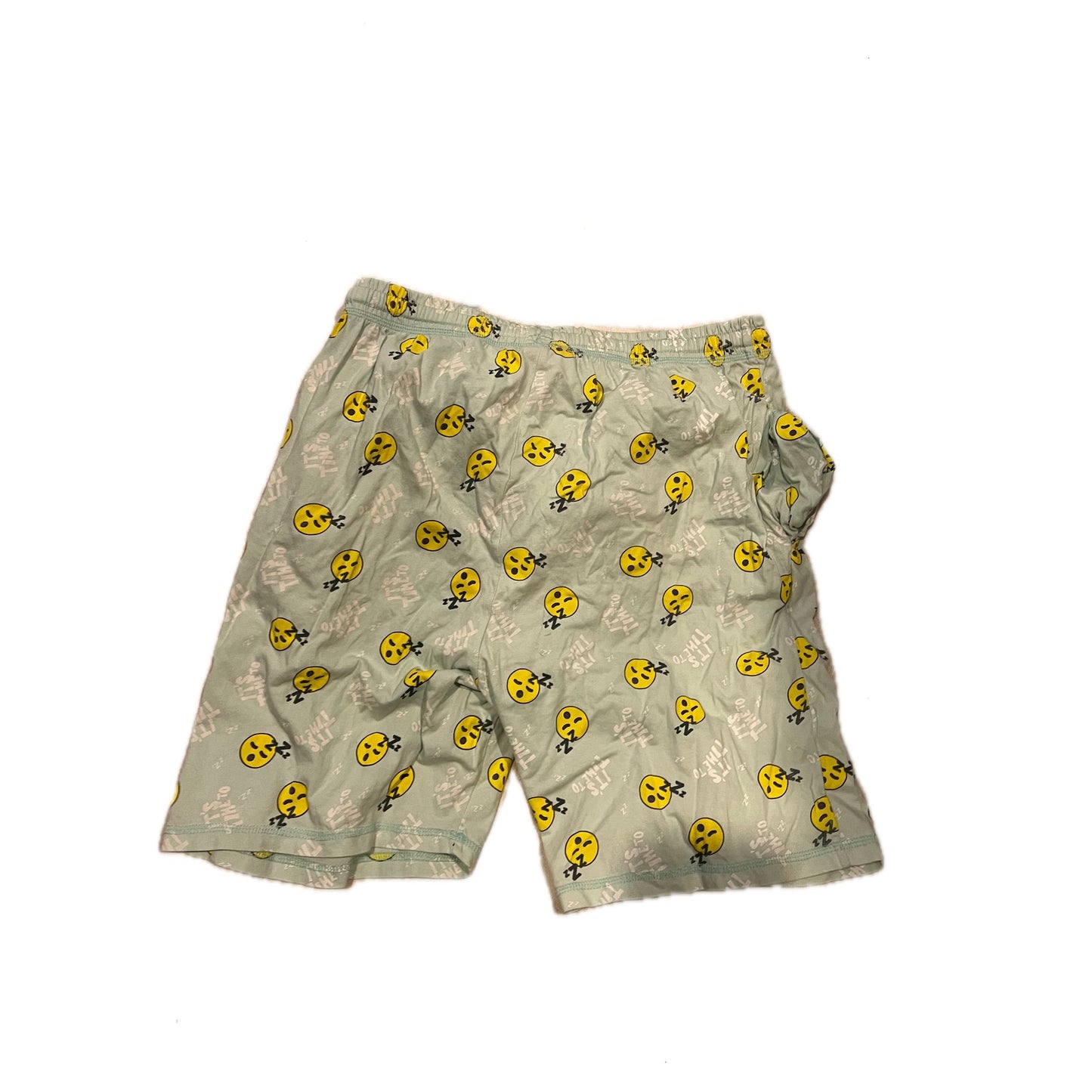 Smiley Face Zzz's Sleep Shorts Mens XL