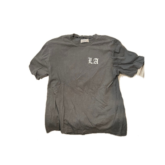 Primark Relaxed Fit Los Angeles Gray Tee Shirt Mens Med