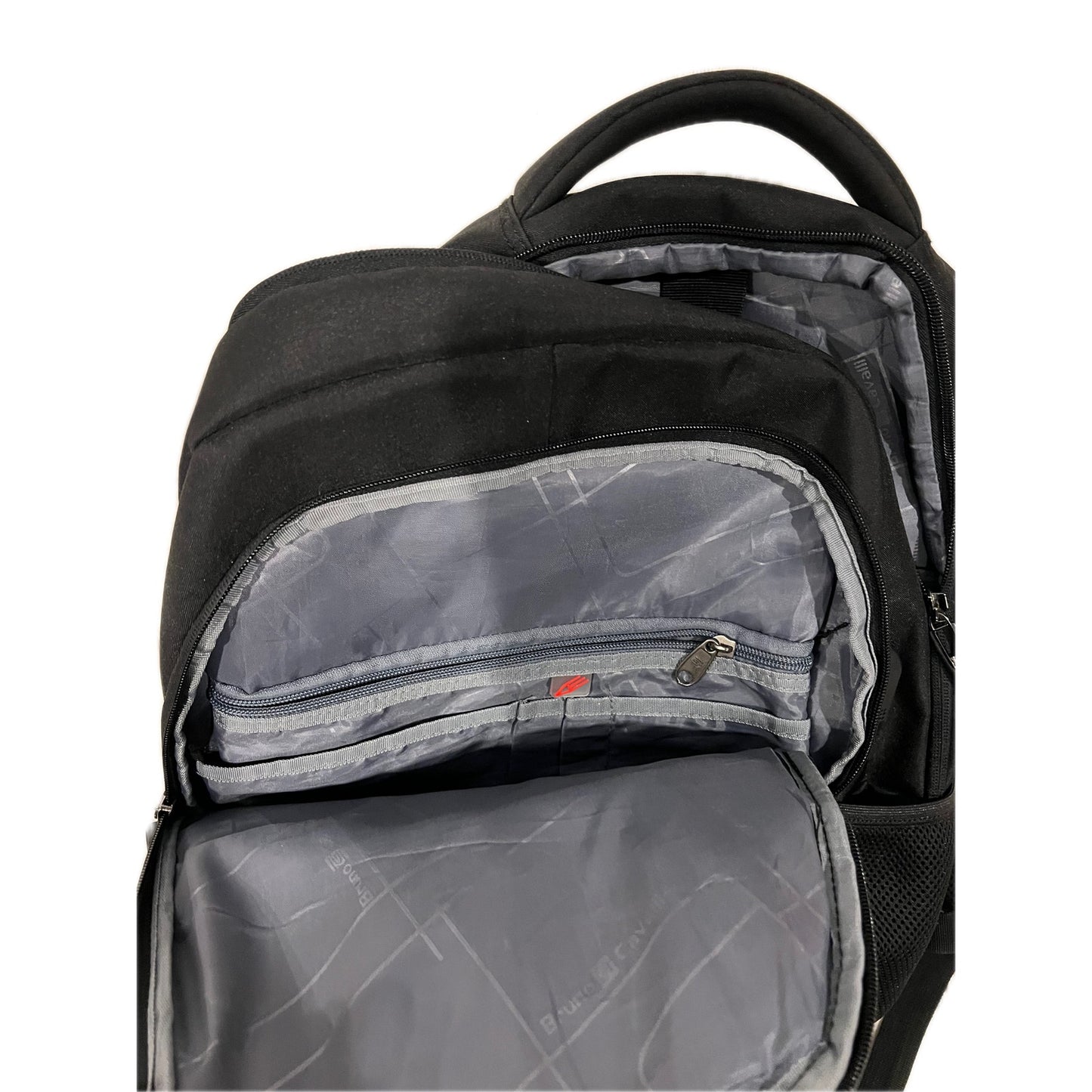 Bruno Cavalli Padded Computer Black Backpack