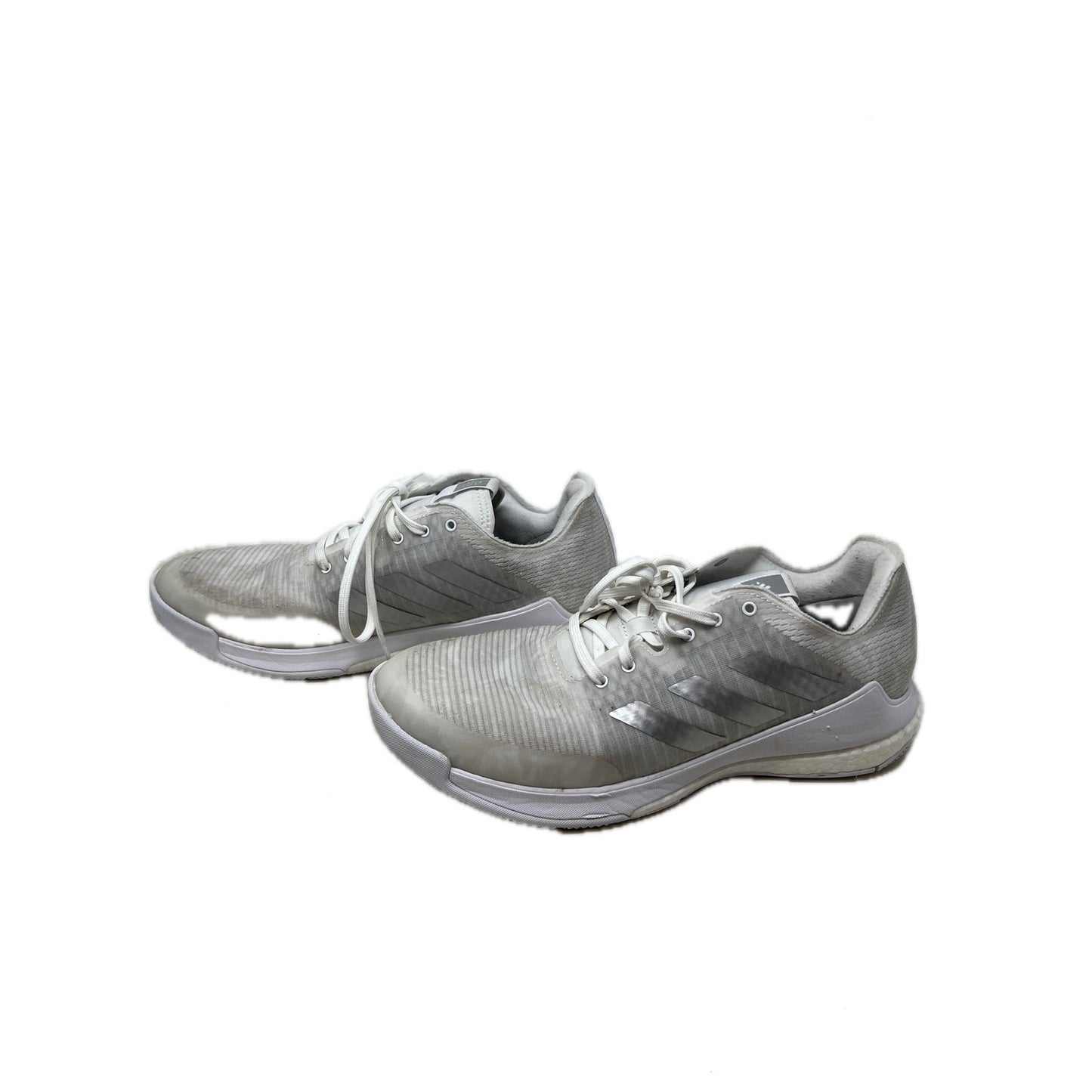 adidas Crazyflight Volleyball Cloud White Silver Womans 11.5