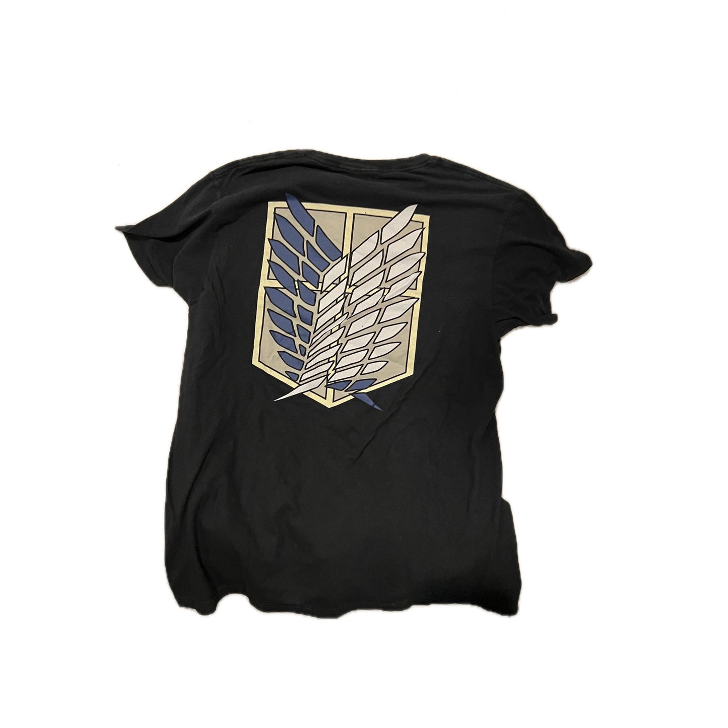 Attack on Titan Crunchy Roll Manga Mens T-Shirt Mens L