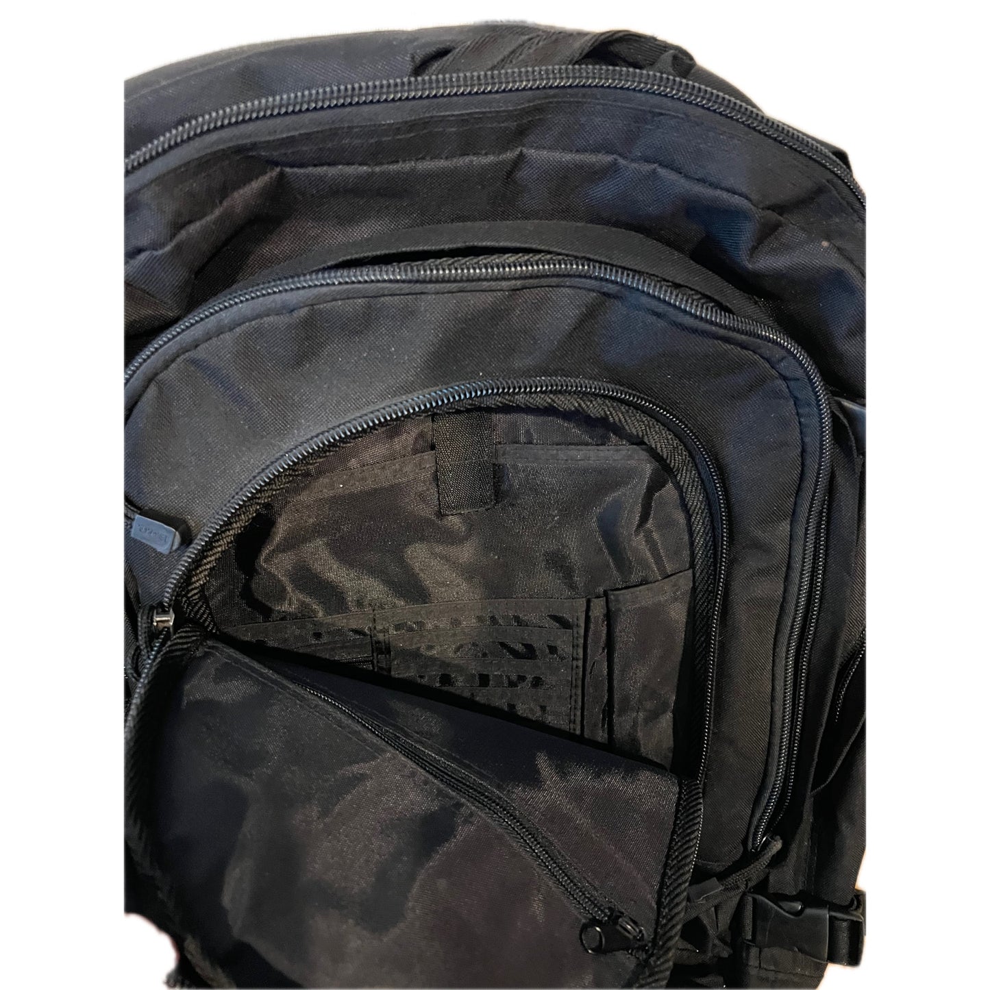 Bugout Gear Canvas Black Tactical Heavy Duty Backpack XXL