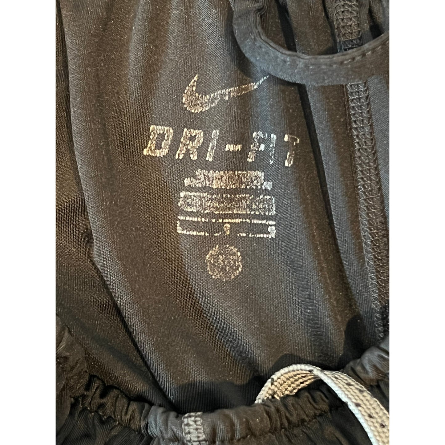 Nike Vintage Black Dri Fit Training Shorts Mens L