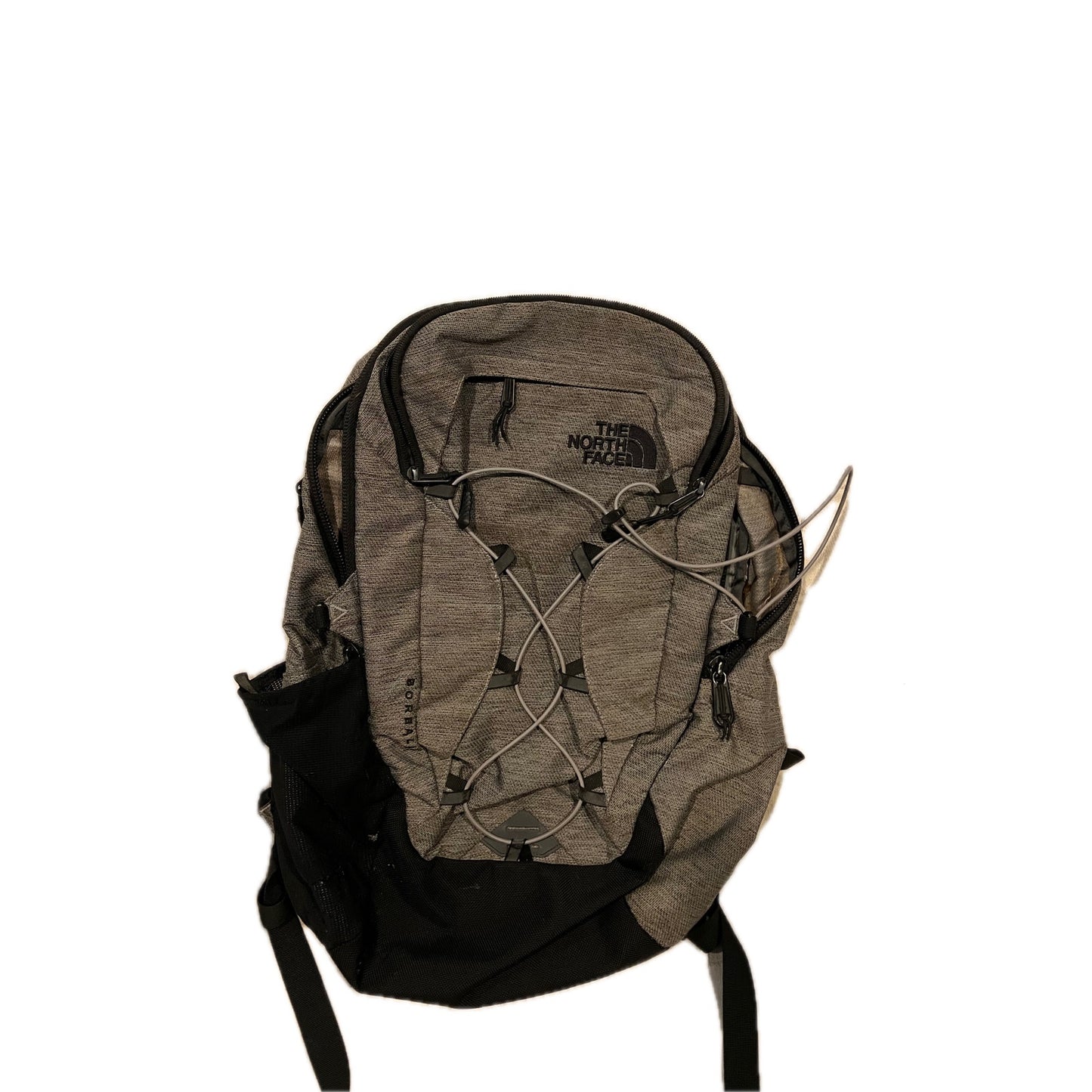 The North Face Borealis Gray Black Backpack