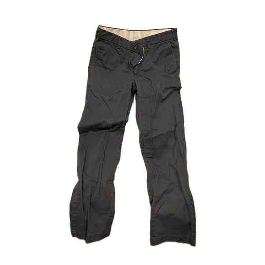 George Charcoal Gray Casual Dress Pants Mens 30x30