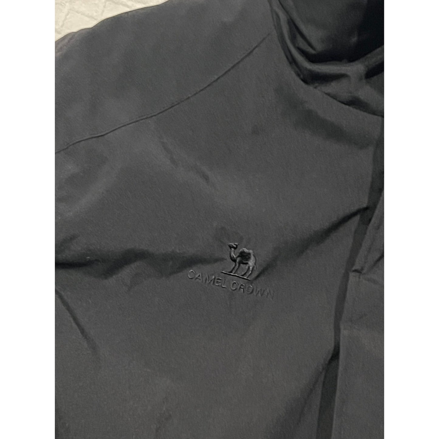 Camel Crown Winter Black Ski Jacket Mens Medium