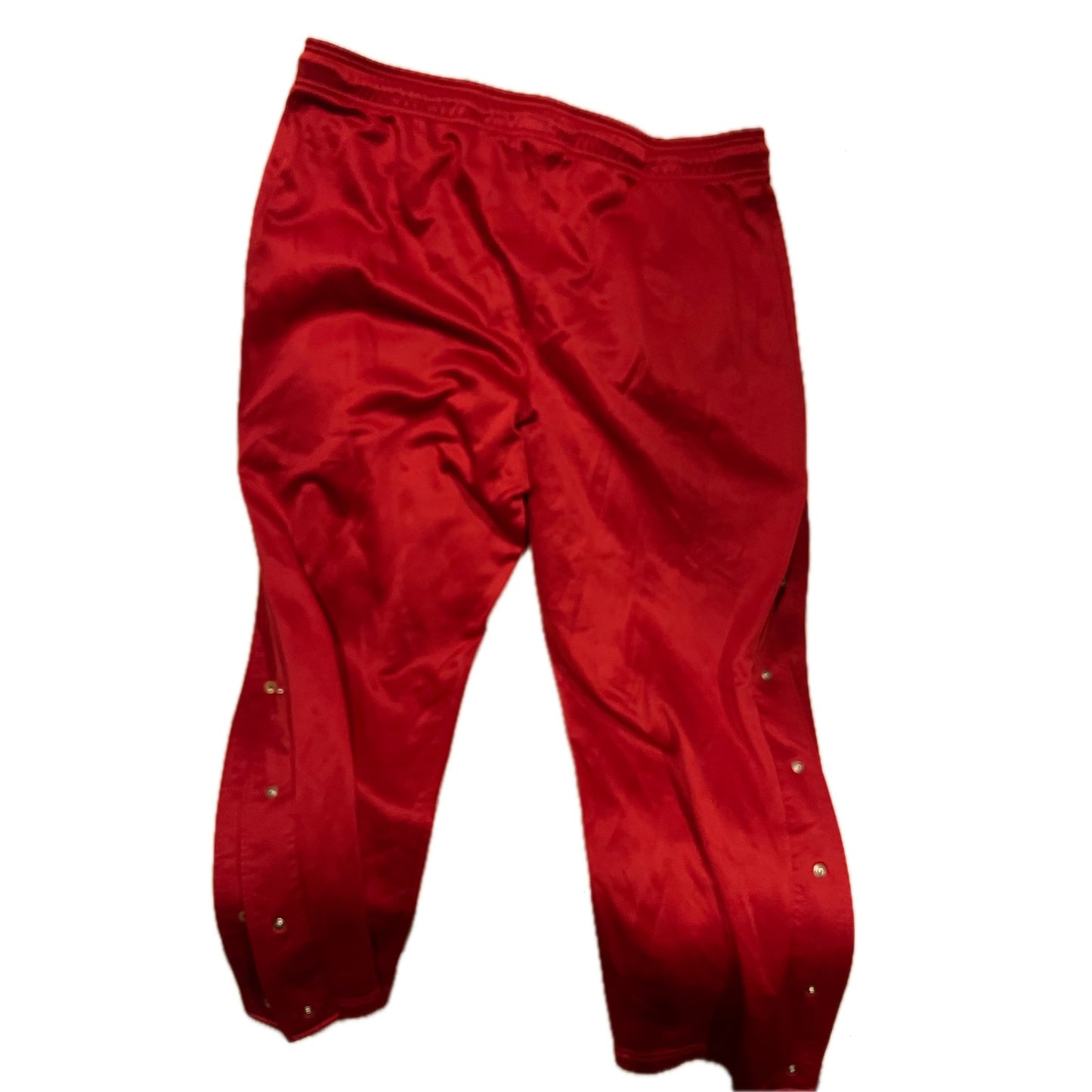 And 1 Red Sweat Track Pants Mens 3XL