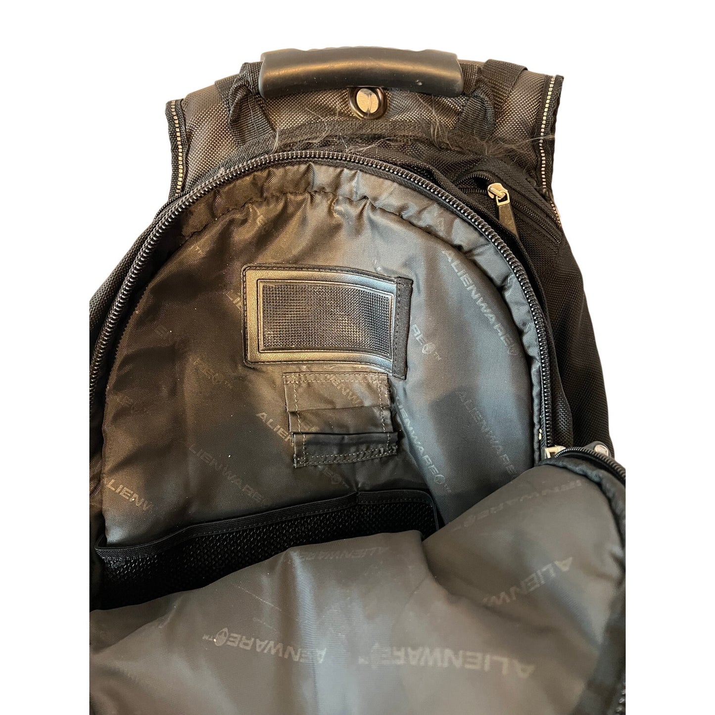 Alienware Large Black Backpack w Padding