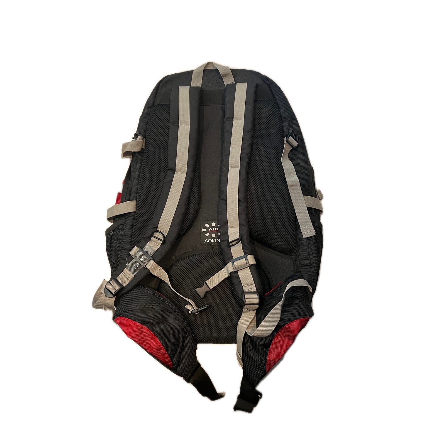 Sac à dos de randonnée Aoking rouge et noir 50L