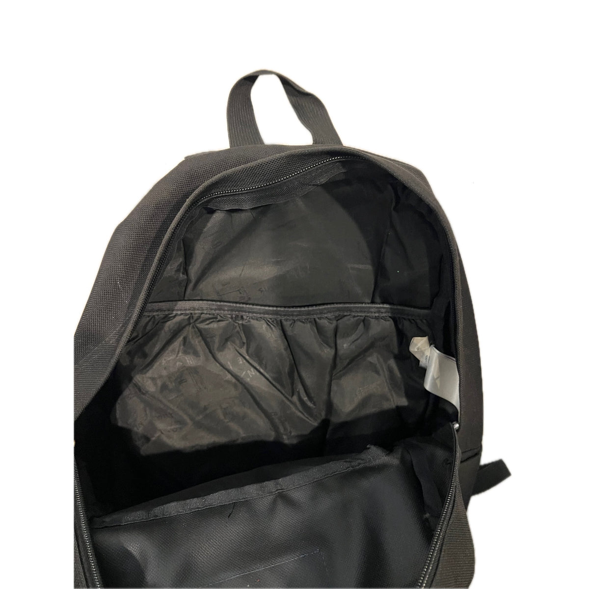 JanSport Right Pack 3 Section Black Brown Suede Backpack