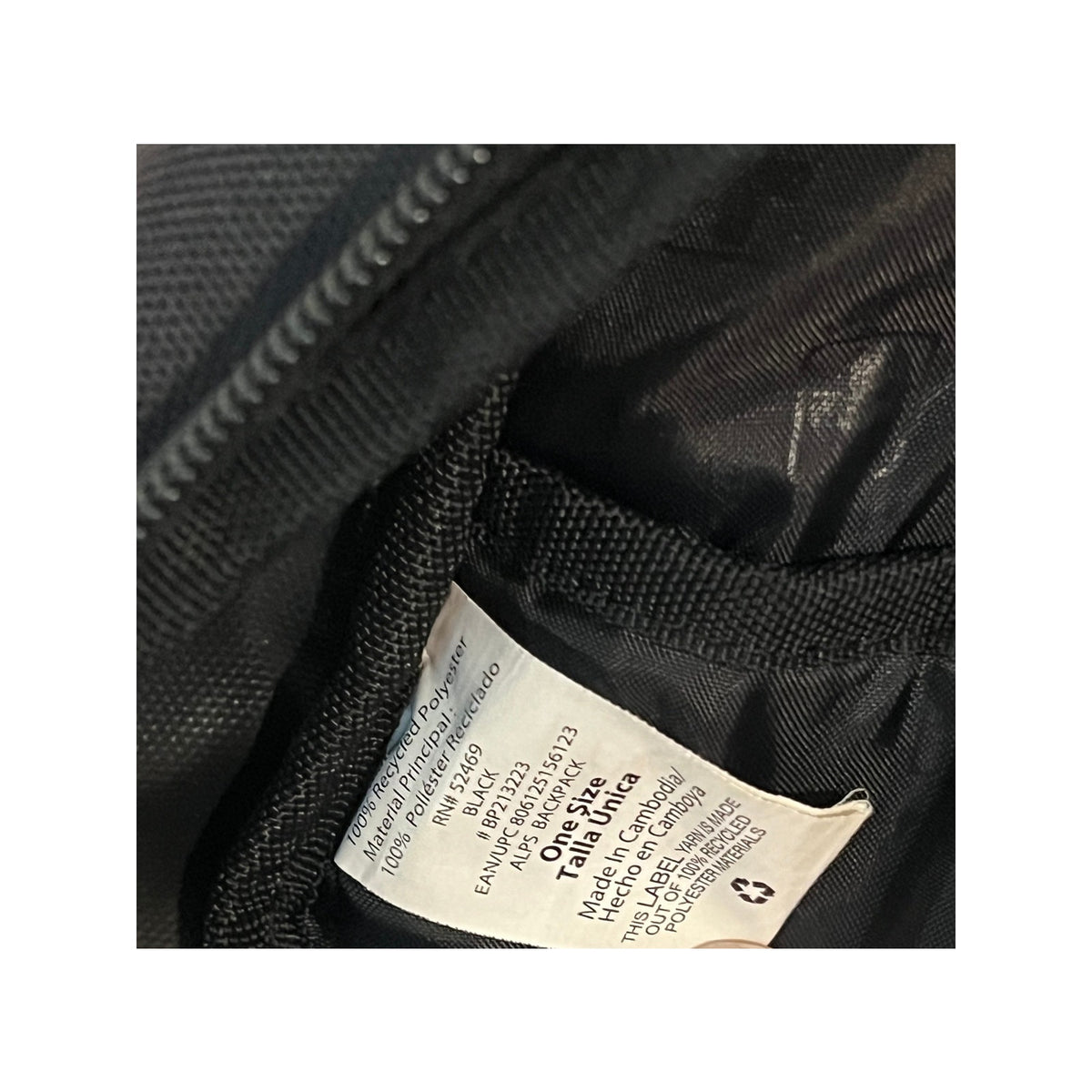 Swiss Tech Alps Black Backpack 28L