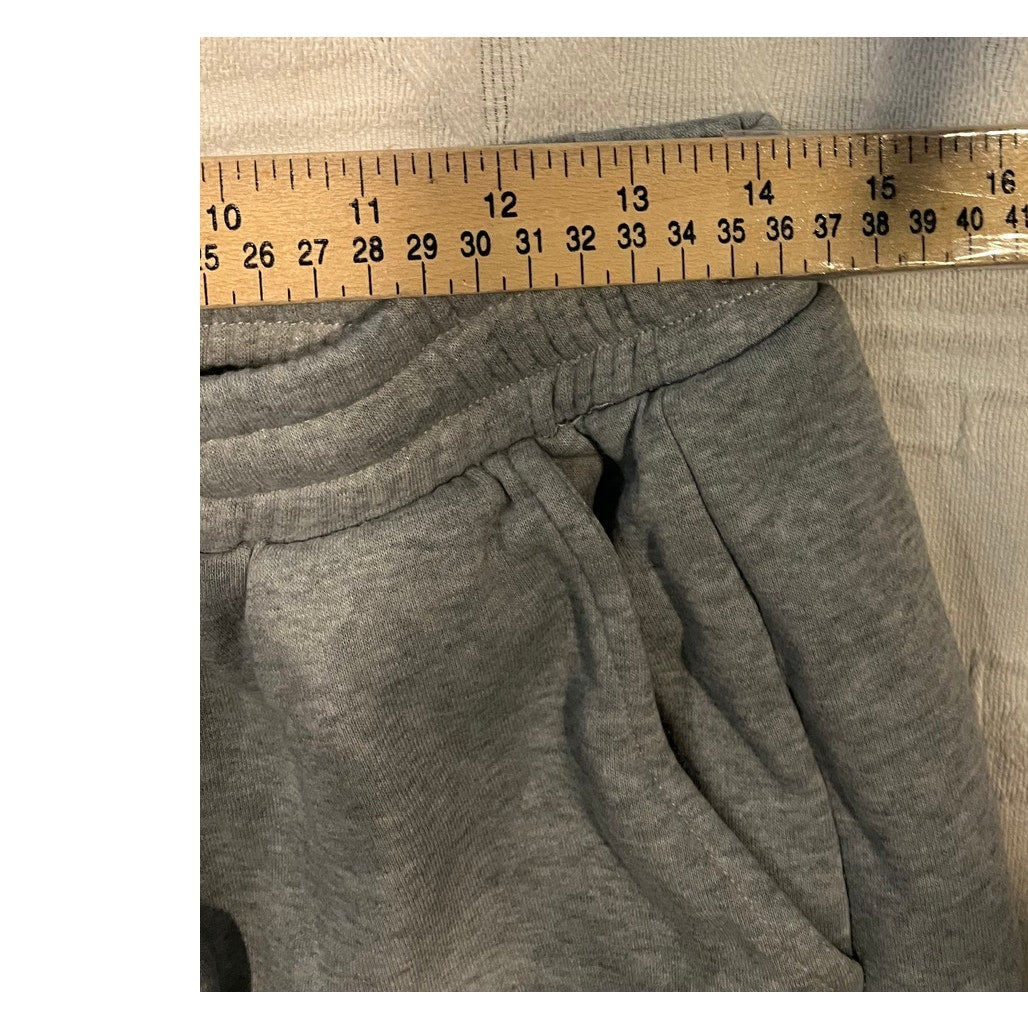 No Label Gray Straight Anklel Cargo Sweatpants Womans 30x30
