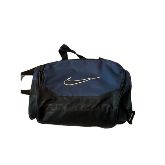 Nike Blue Black Duffel Bag 16"x10"x8"