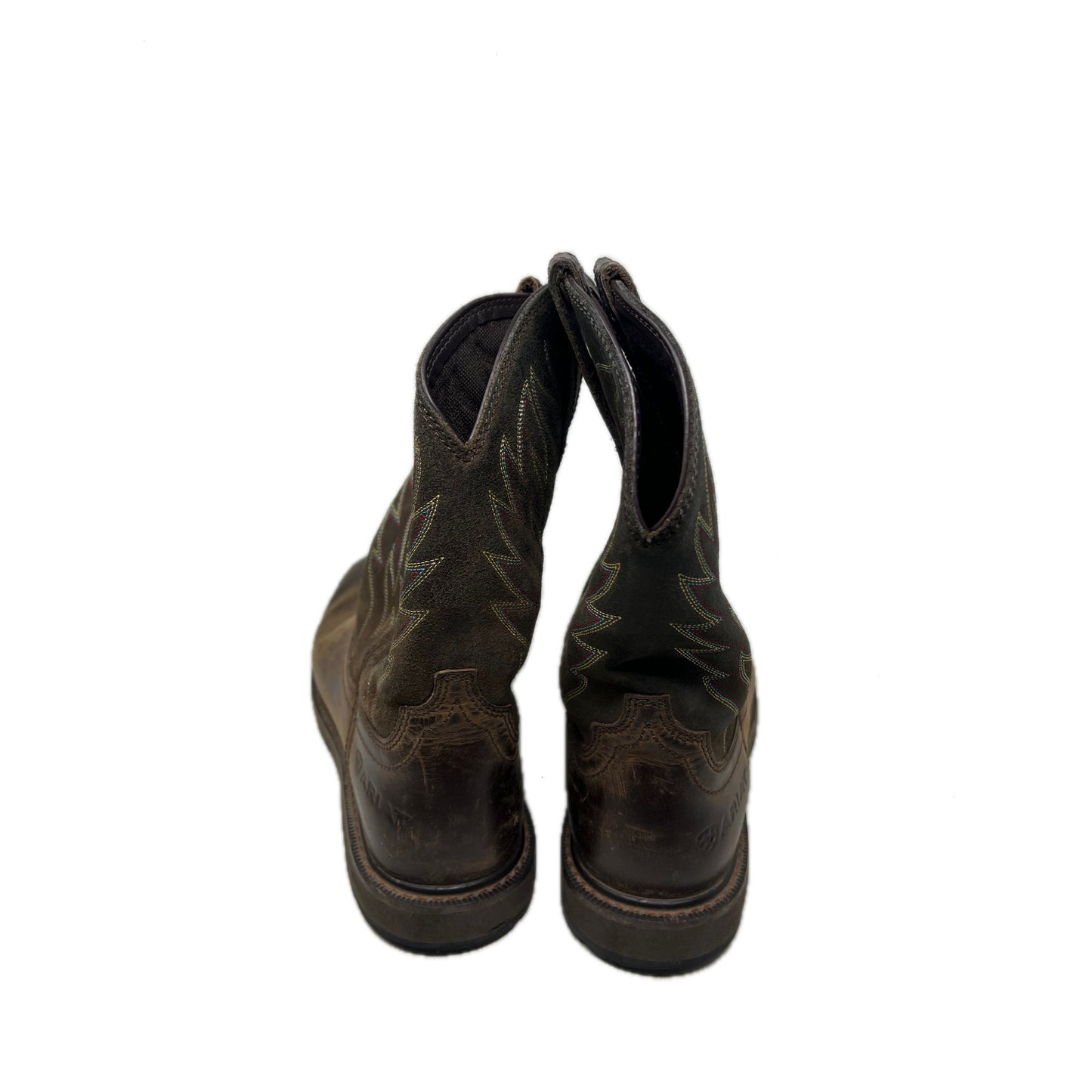 Ariat Groundbreaker Square Toe Work Boot – Men’s Western 9EE