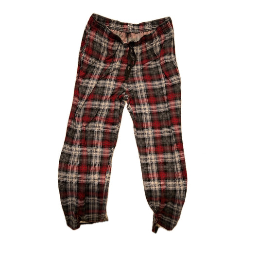 Jos A Bank Red Black Checkered Sleepwear Pants Mens Large
