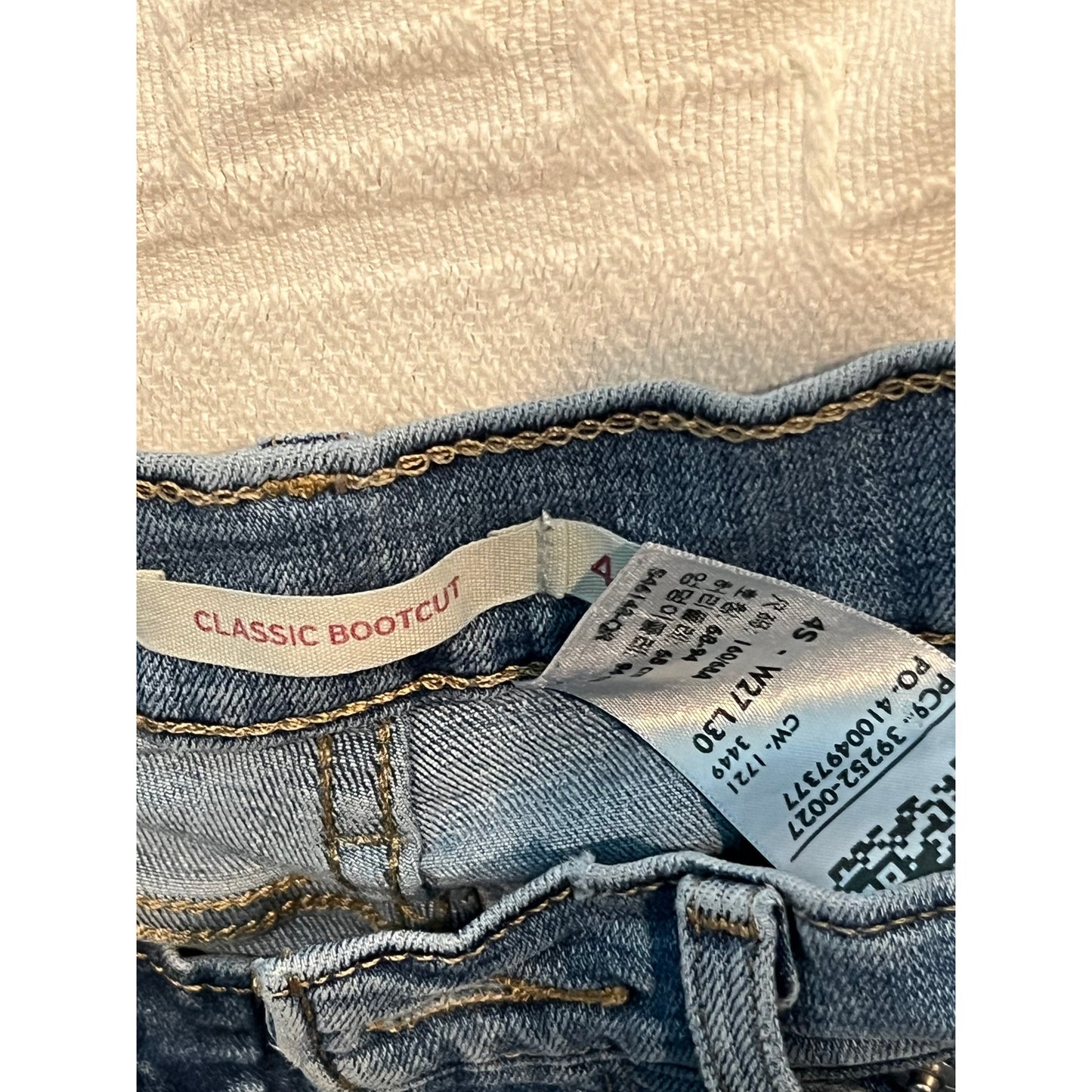 Levi's Classic Bootcut Jeans Womans  4 27x30