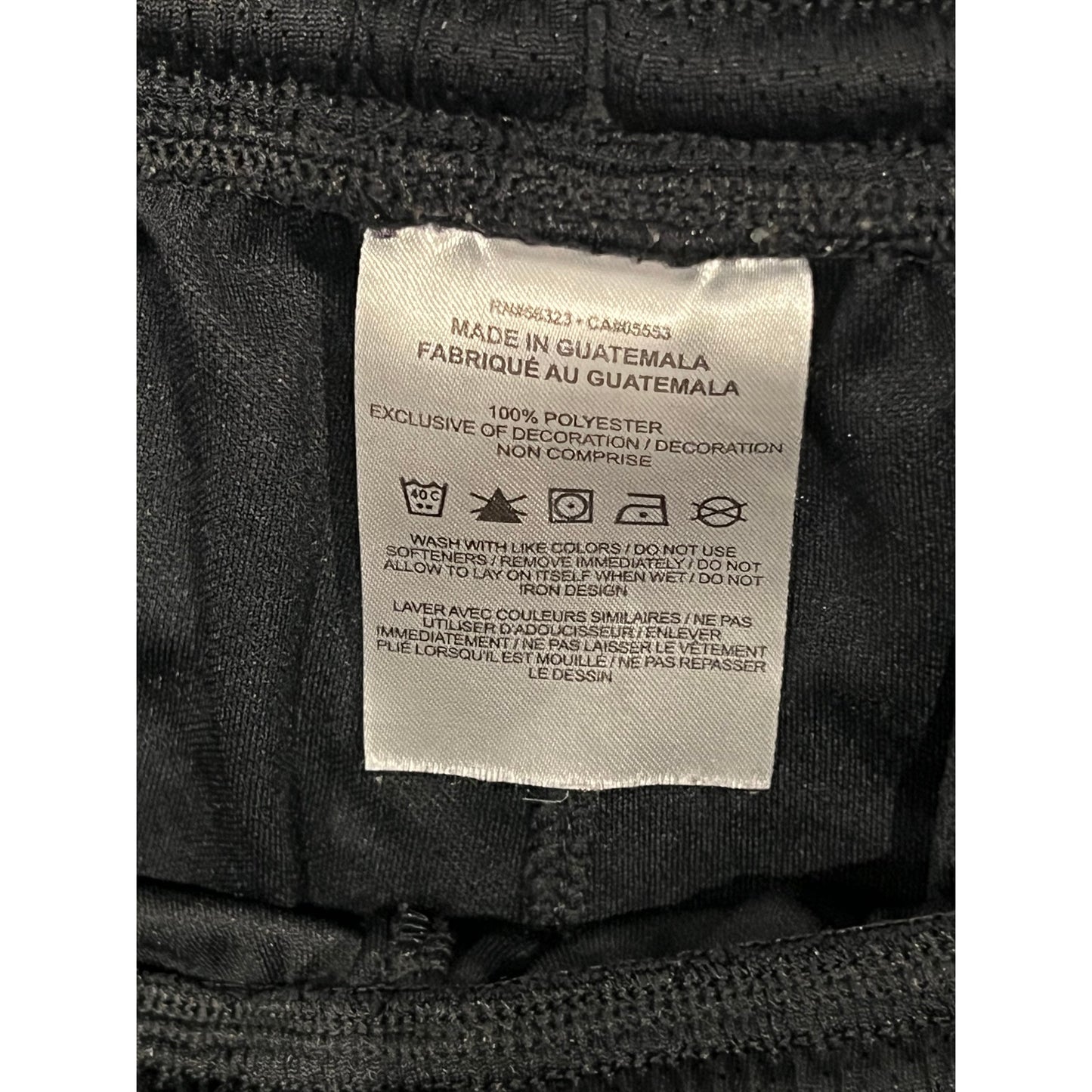 Pantalón Corto de Entrenamiento Negro Nike Hombre XL
