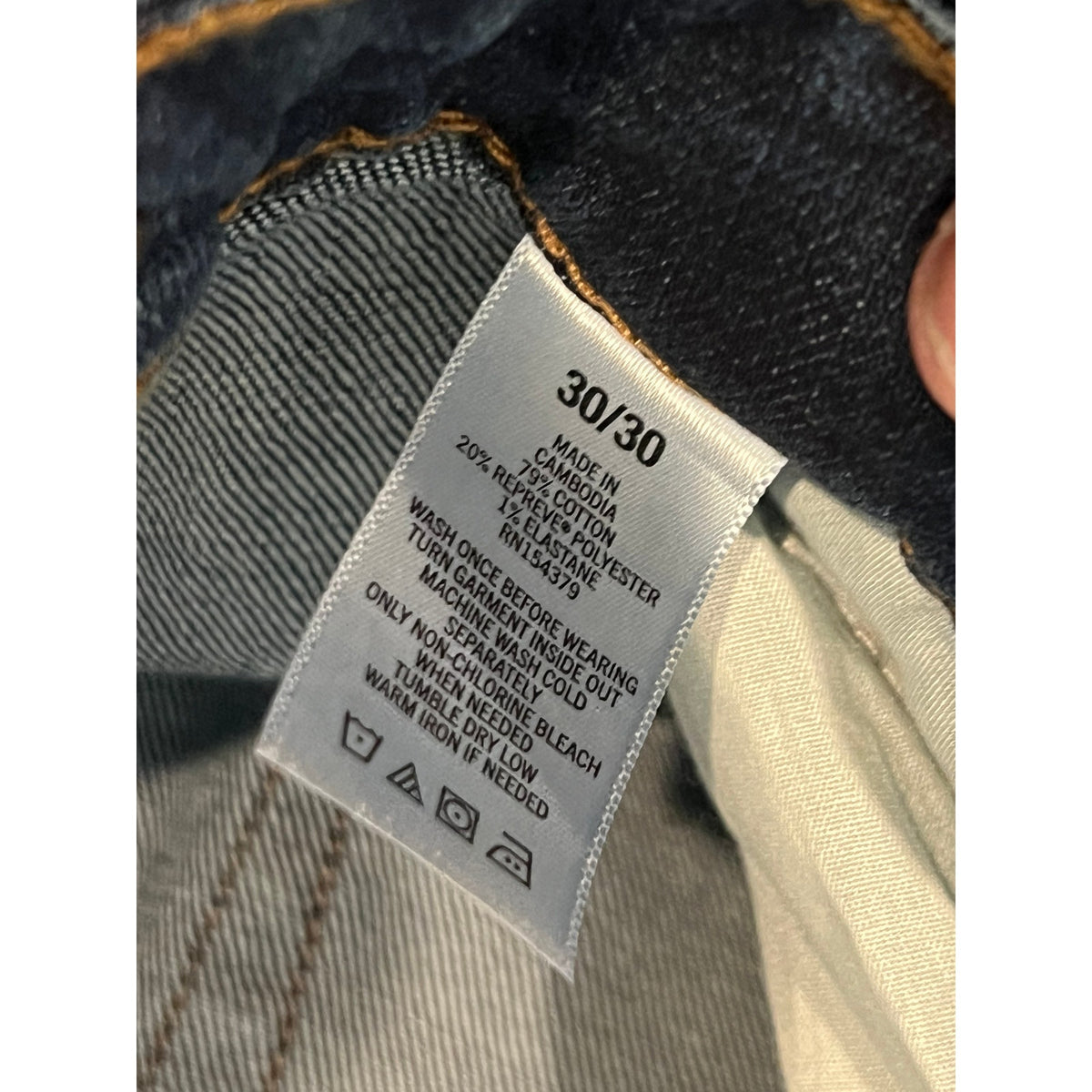 Aeropostale Skinny Blue Jeans Mens 30x30