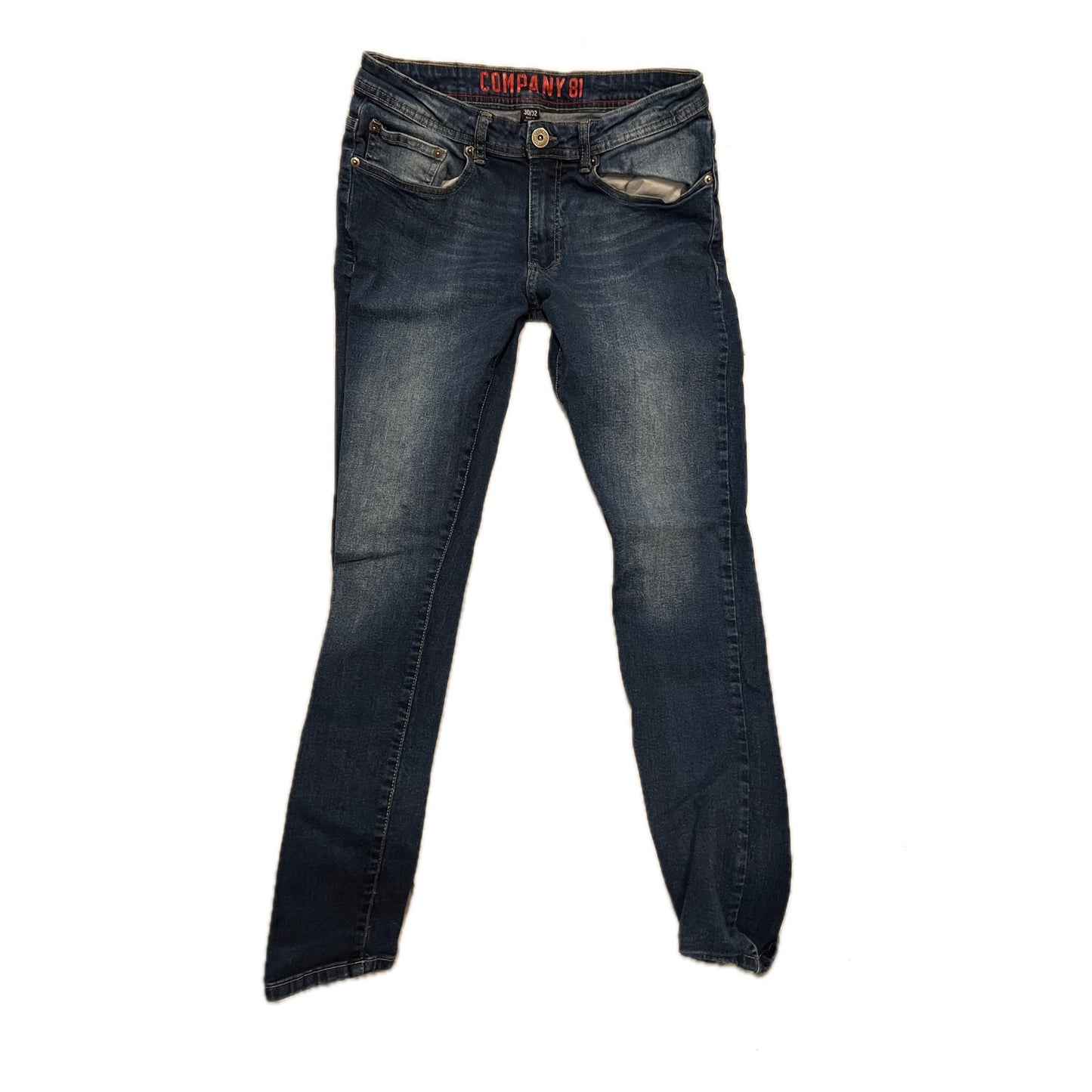 Company 81 Distressed Straight Leg Jeans, Mens 30x32
