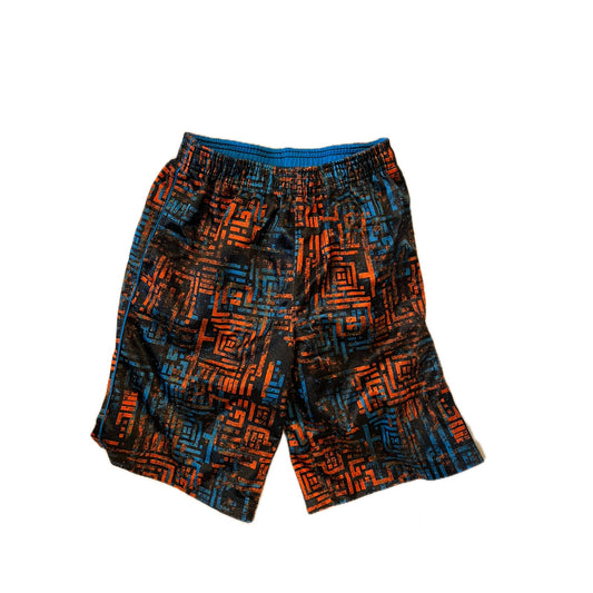 AND1 Blue Orange Basketball Shorts Mens S