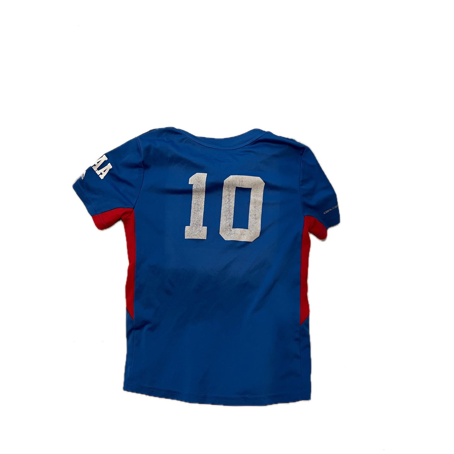 Maillot Majestic Cool Base #10 des Cubs de Chicago pour enfant, taille M